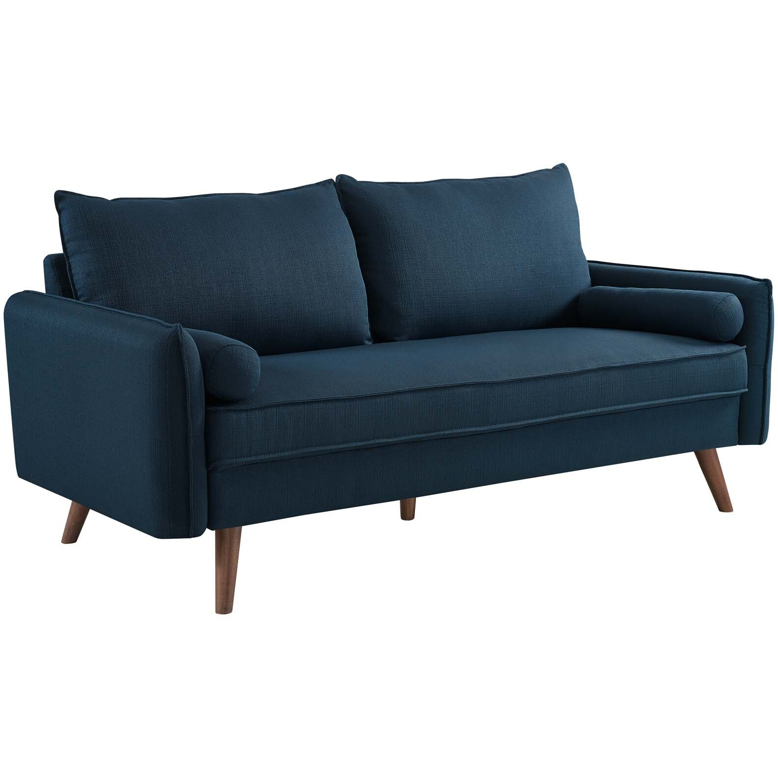 Revive Upholstered Fabric Sofa - Azure