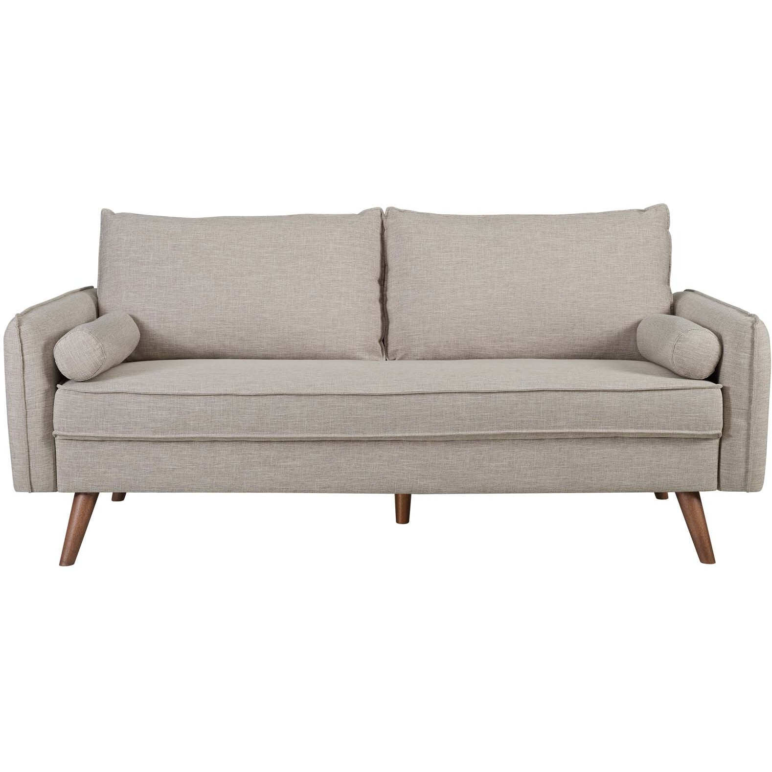 Revive Upholstered Fabric Sofa - Beige