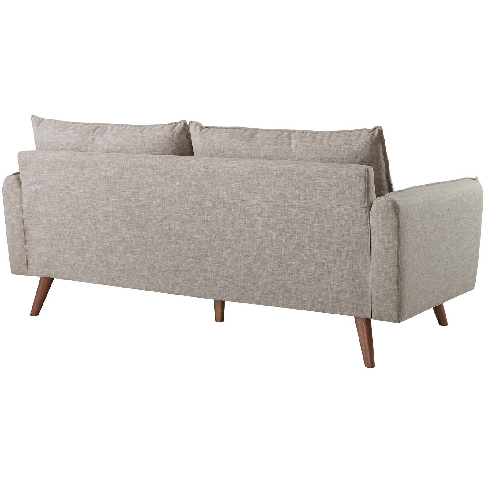Revive Upholstered Fabric Sofa - Beige
