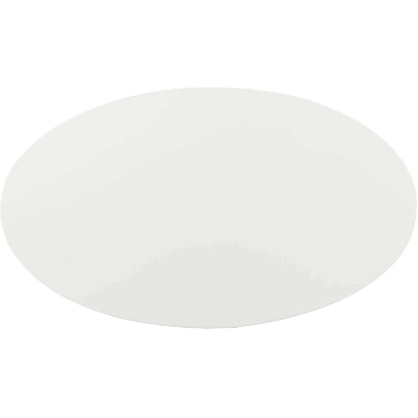 Lippa 48" Oval Dining Table - Gold White
