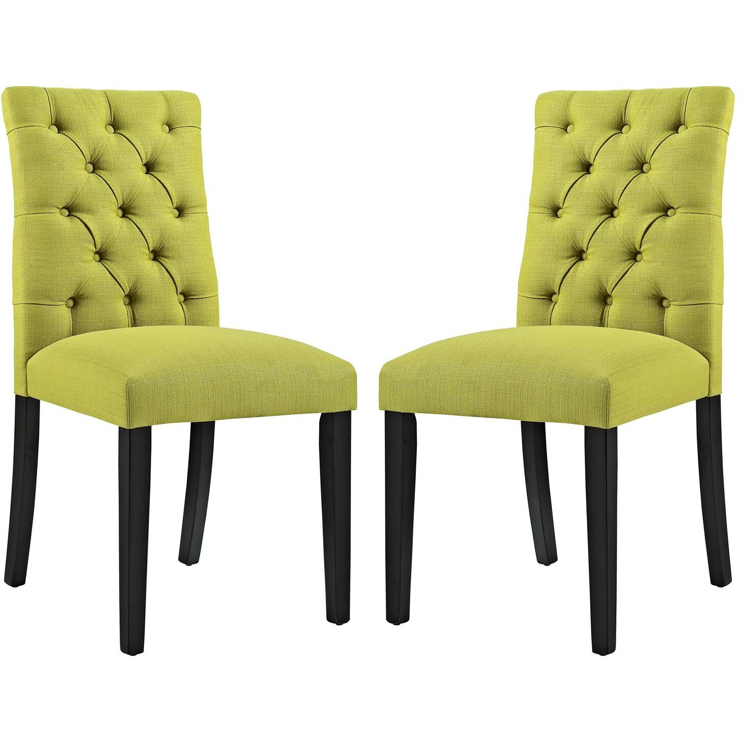 Duchess Dining Chair Fabric Set of 2 - Wheatgrass
