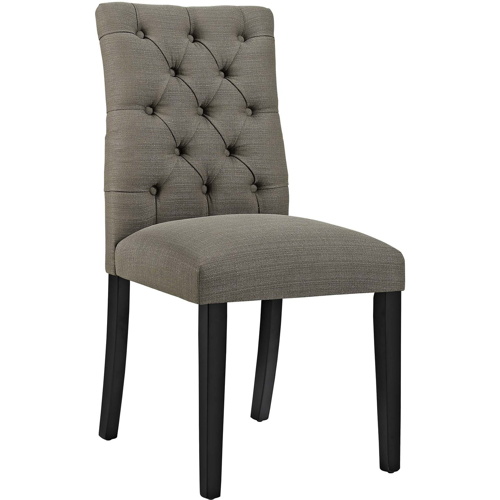 Duchess Dining Chair Fabric Set of 4 - Granite