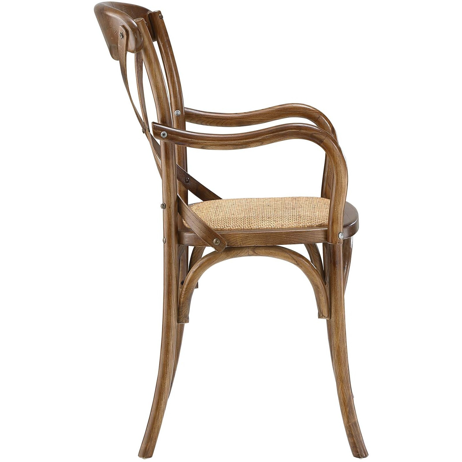 Gear Dining Armchair Set of 2 - Walnut