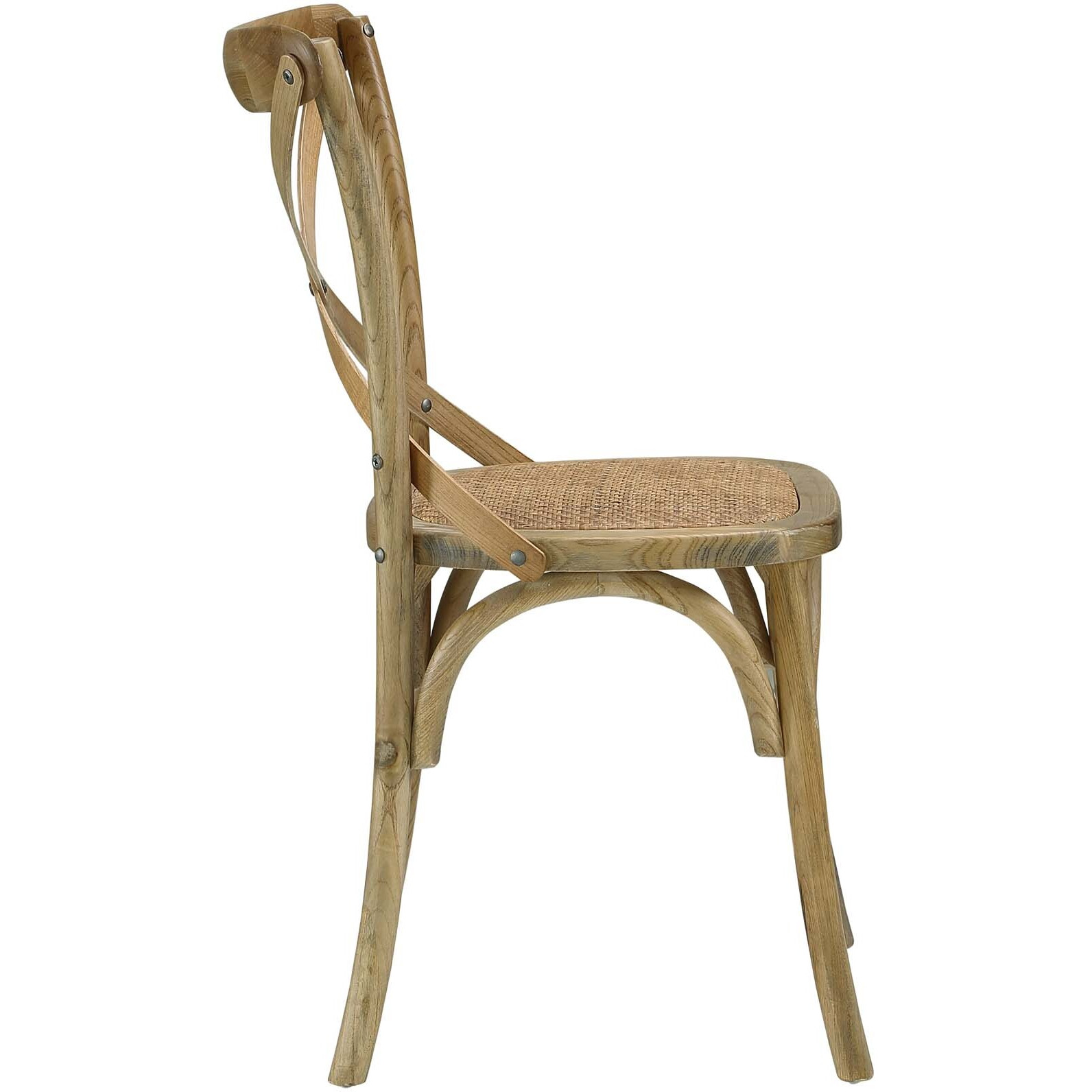 Gear Dining Side Chair Set of 4 - Natural