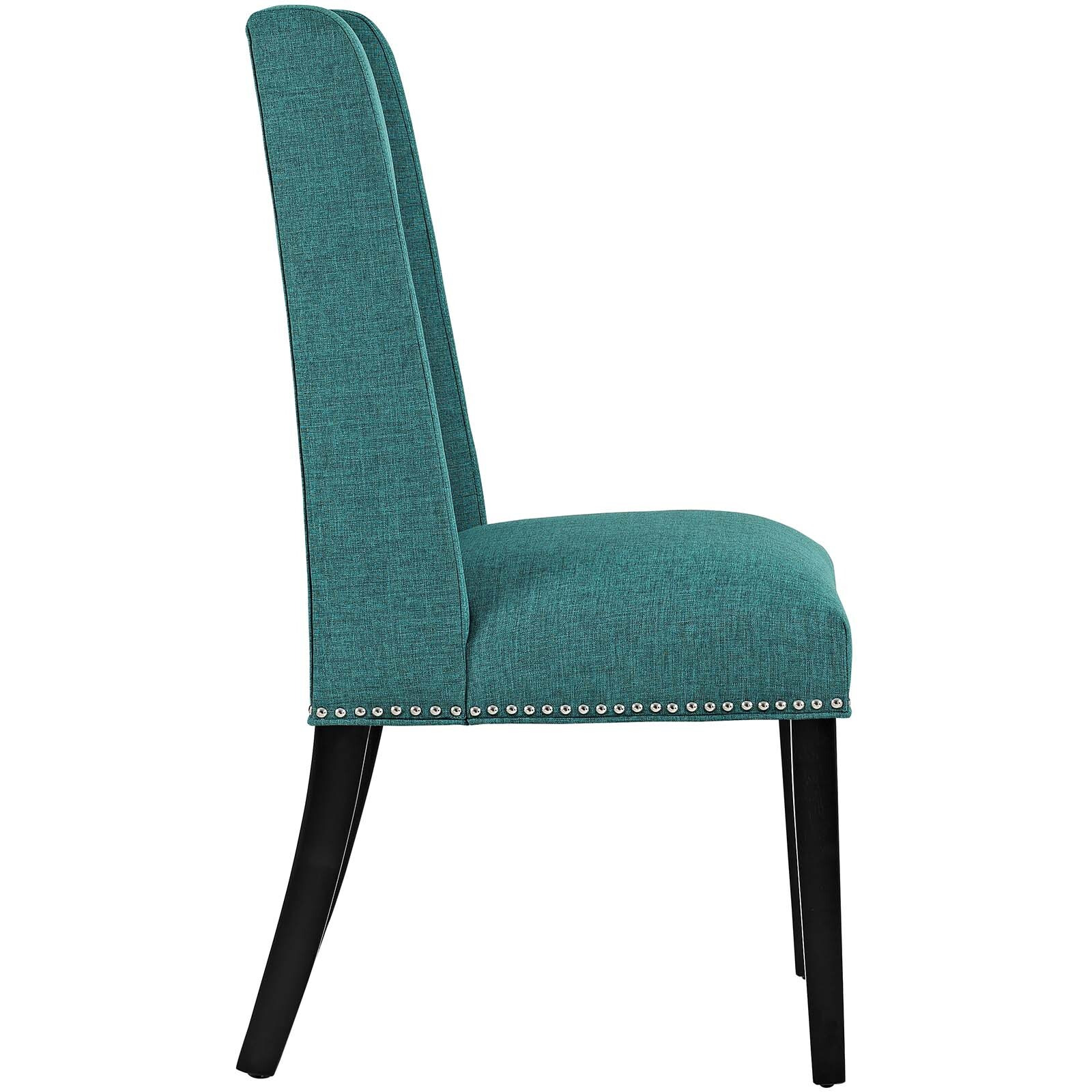 Baron Dining Chair Fabric Set of 4 - Teal