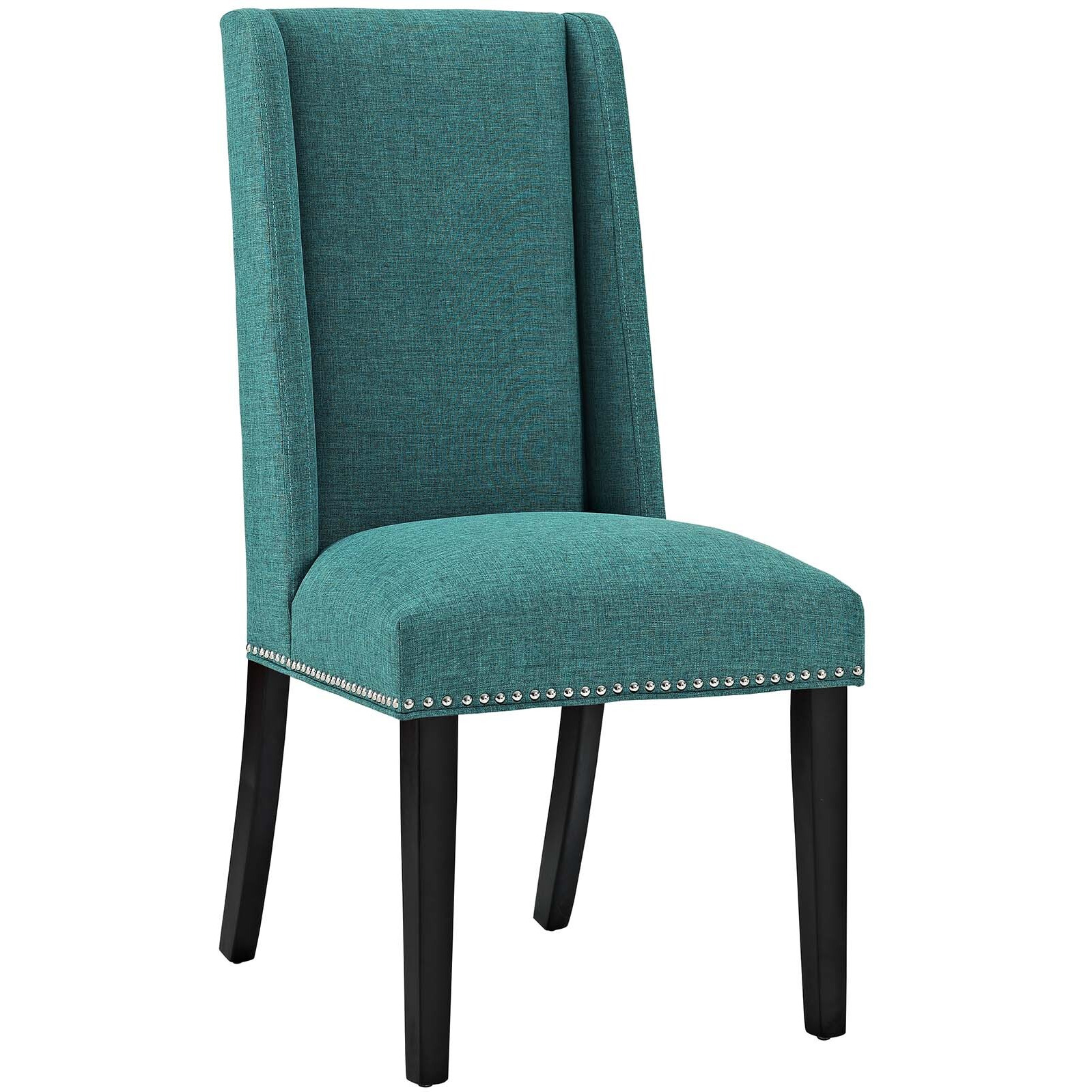 Baron Dining Chair Fabric Set of 4 - Teal