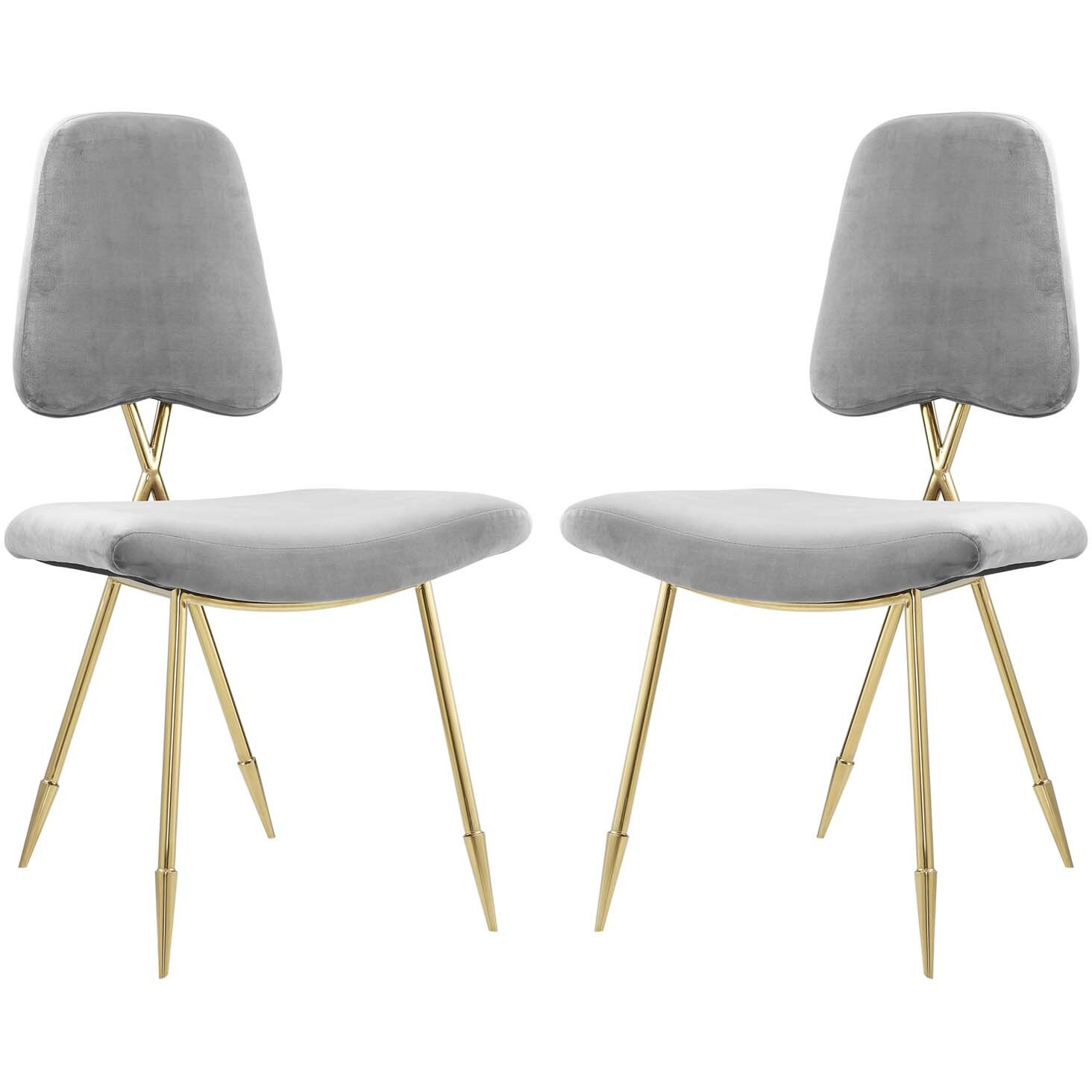 Ponder Dining Side Chair Set of 2 - Gray