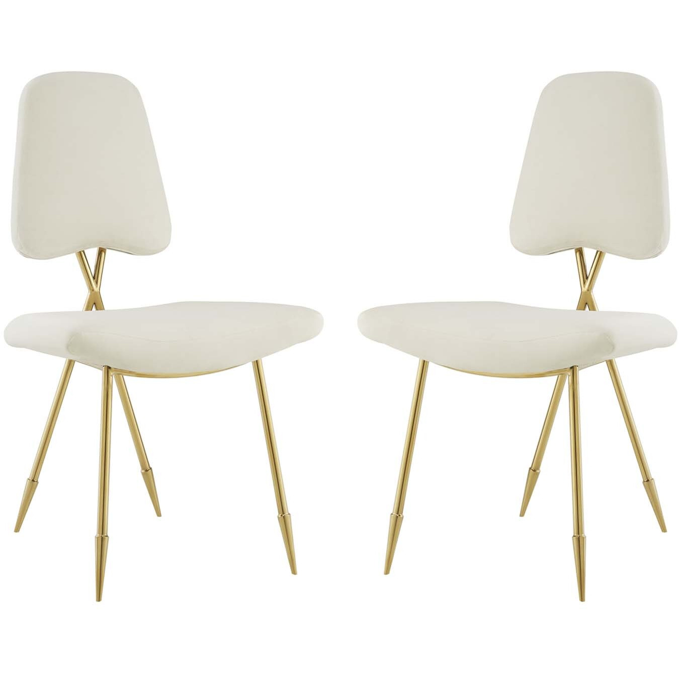 Ponder Dining Side Chair Set of 2 - Ivory