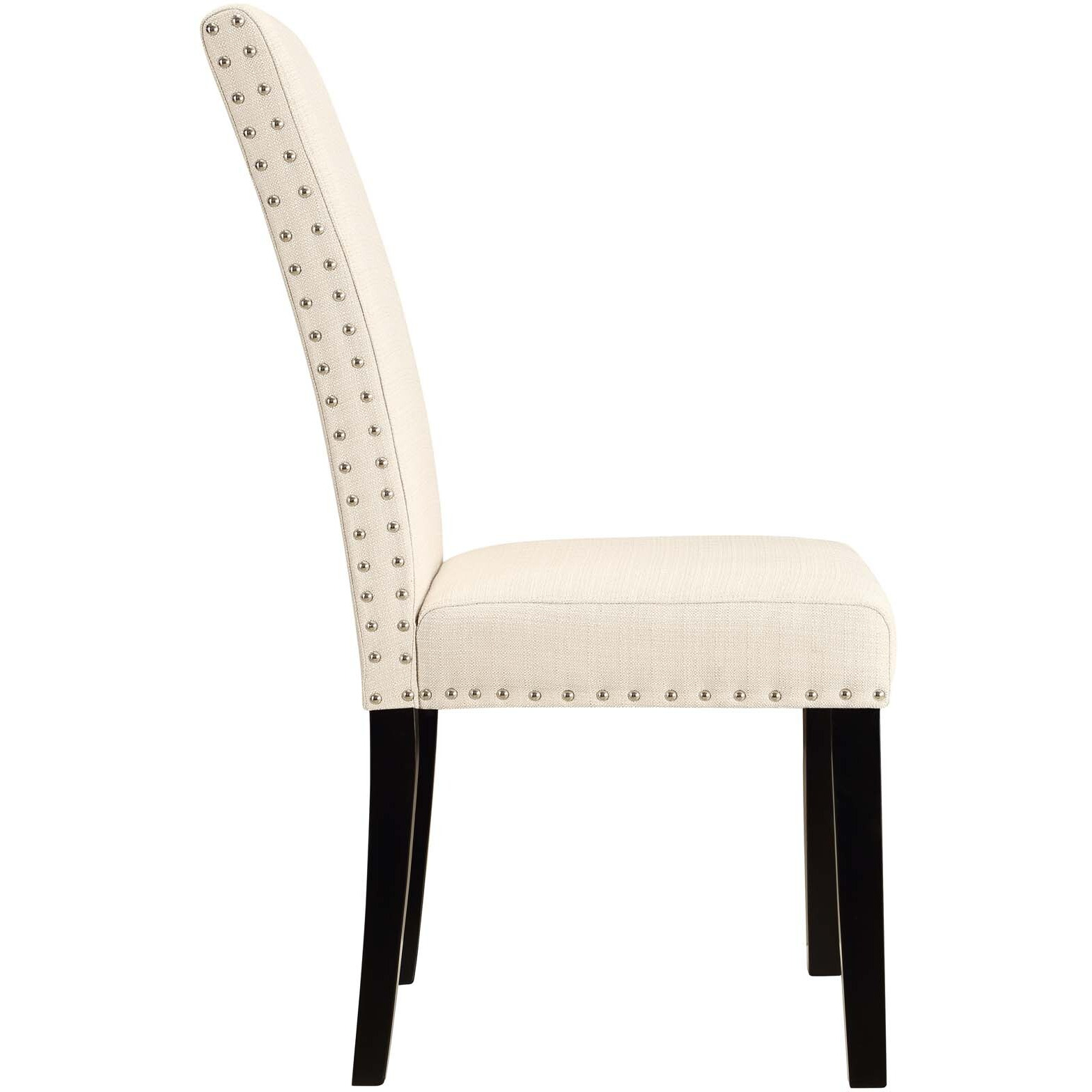 Parcel Dining Side Chair Fabric Set of 4 - Beige