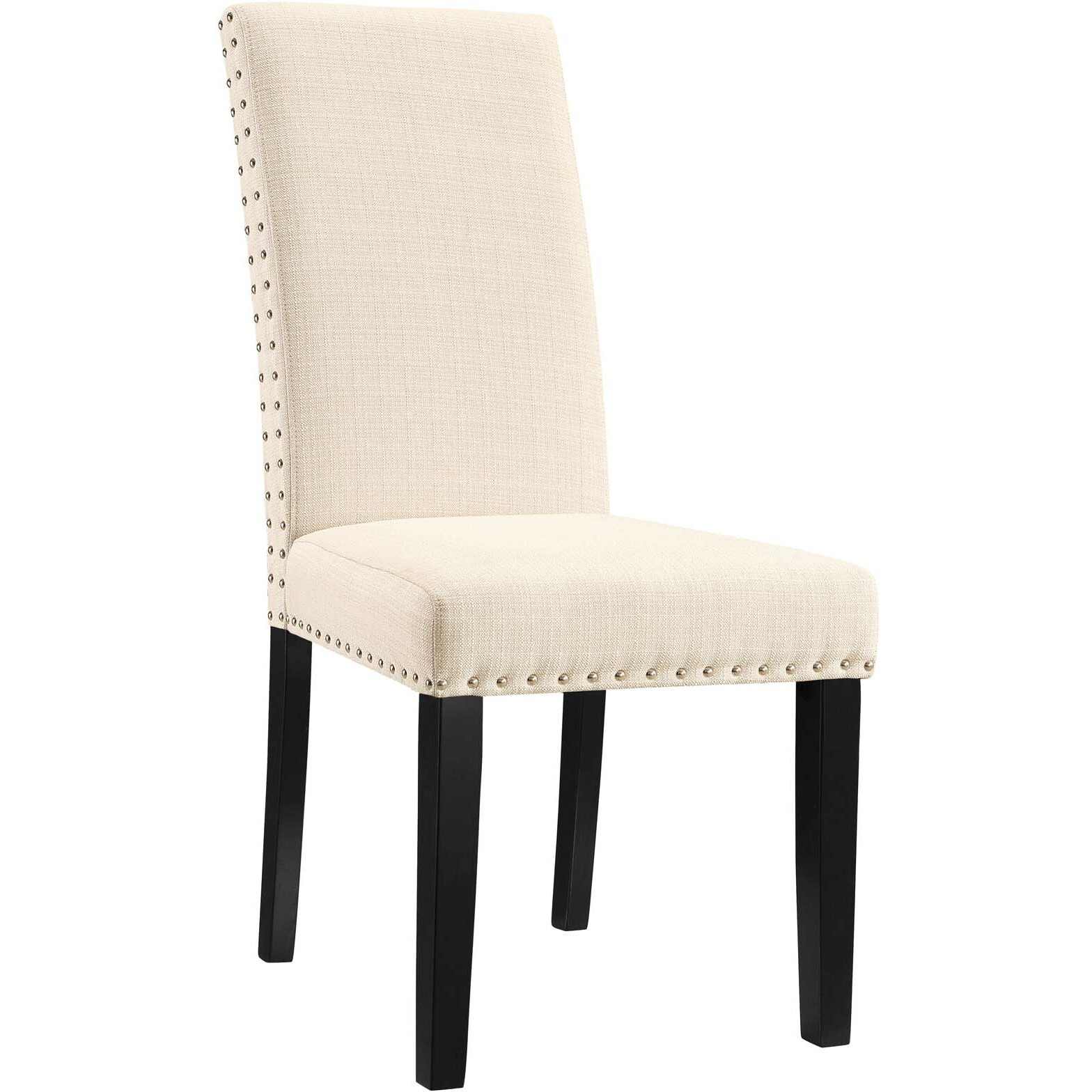 Parcel Dining Side Chair Fabric Set of 4 - Beige