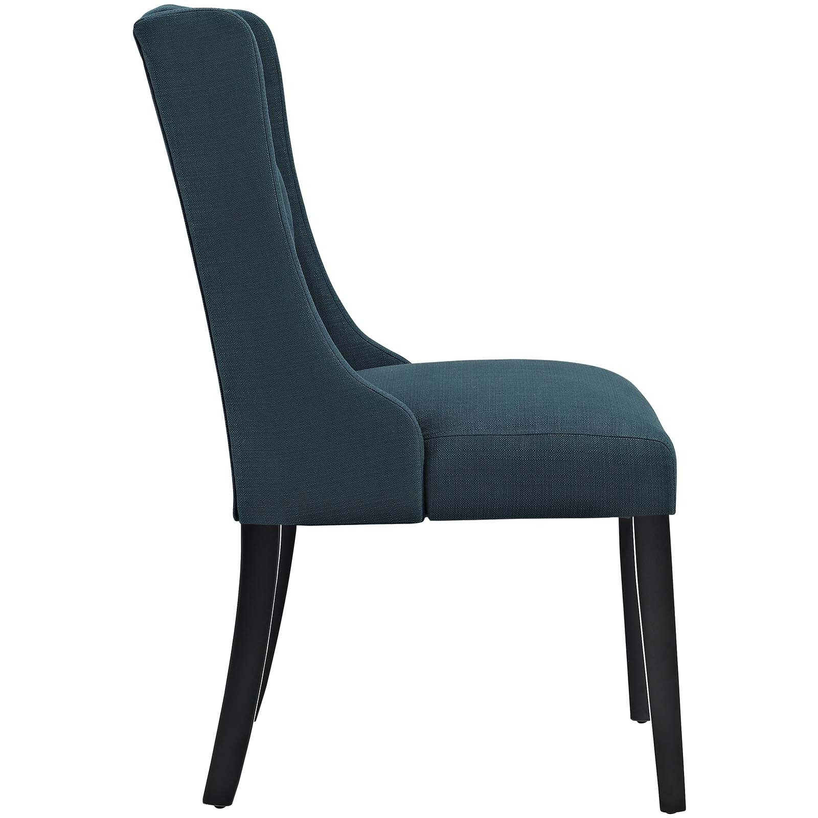 Baronet Dining Chair Fabric Set of 4 - Azure