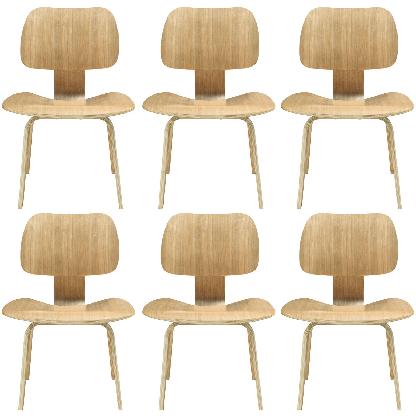 Fathom Dining Chairs Set of 6 - Natural
