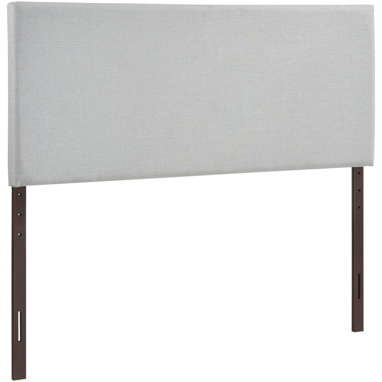 Region Queen Upholstered Fabric Headboard - Sky Gray