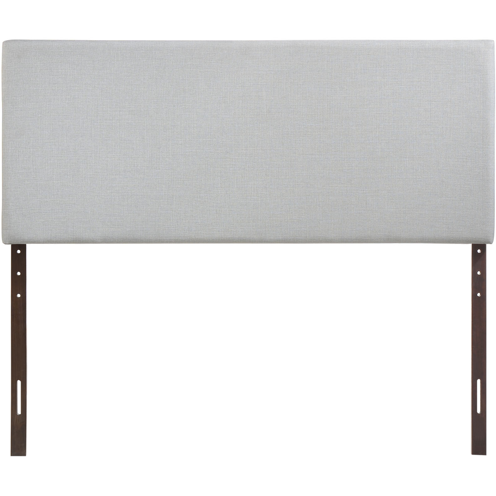 Region Queen Upholstered Fabric Headboard - Sky Gray