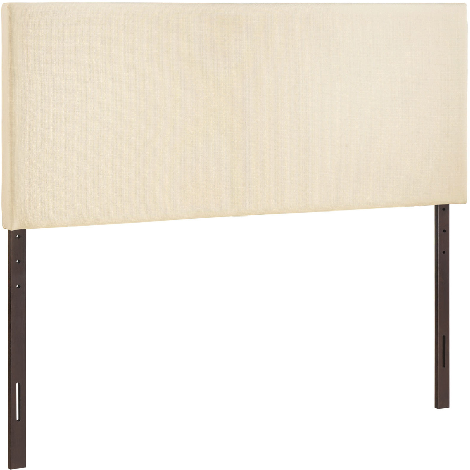 Region Queen Upholstered Fabric Headboard - Ivory