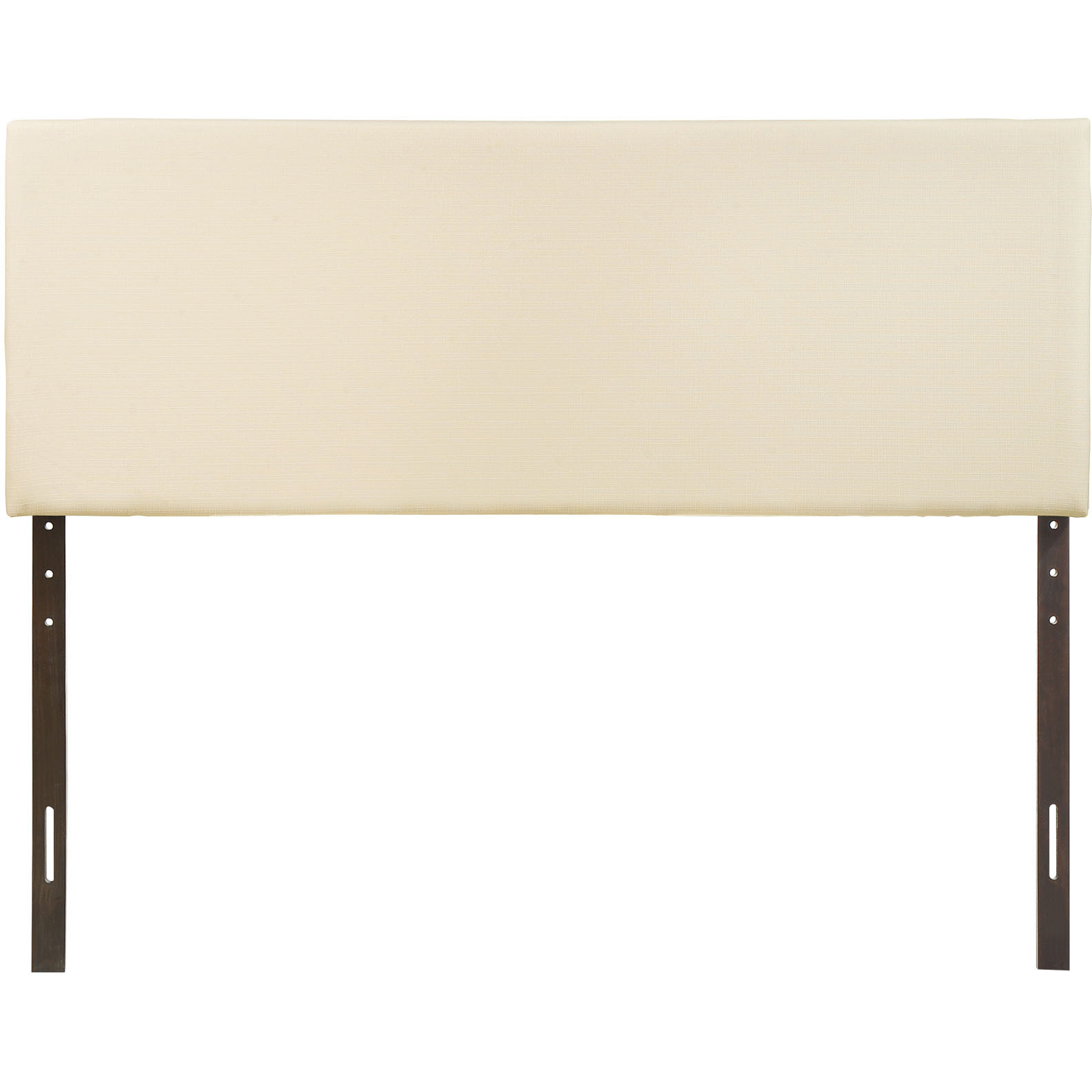 Region Queen Upholstered Fabric Headboard - Ivory