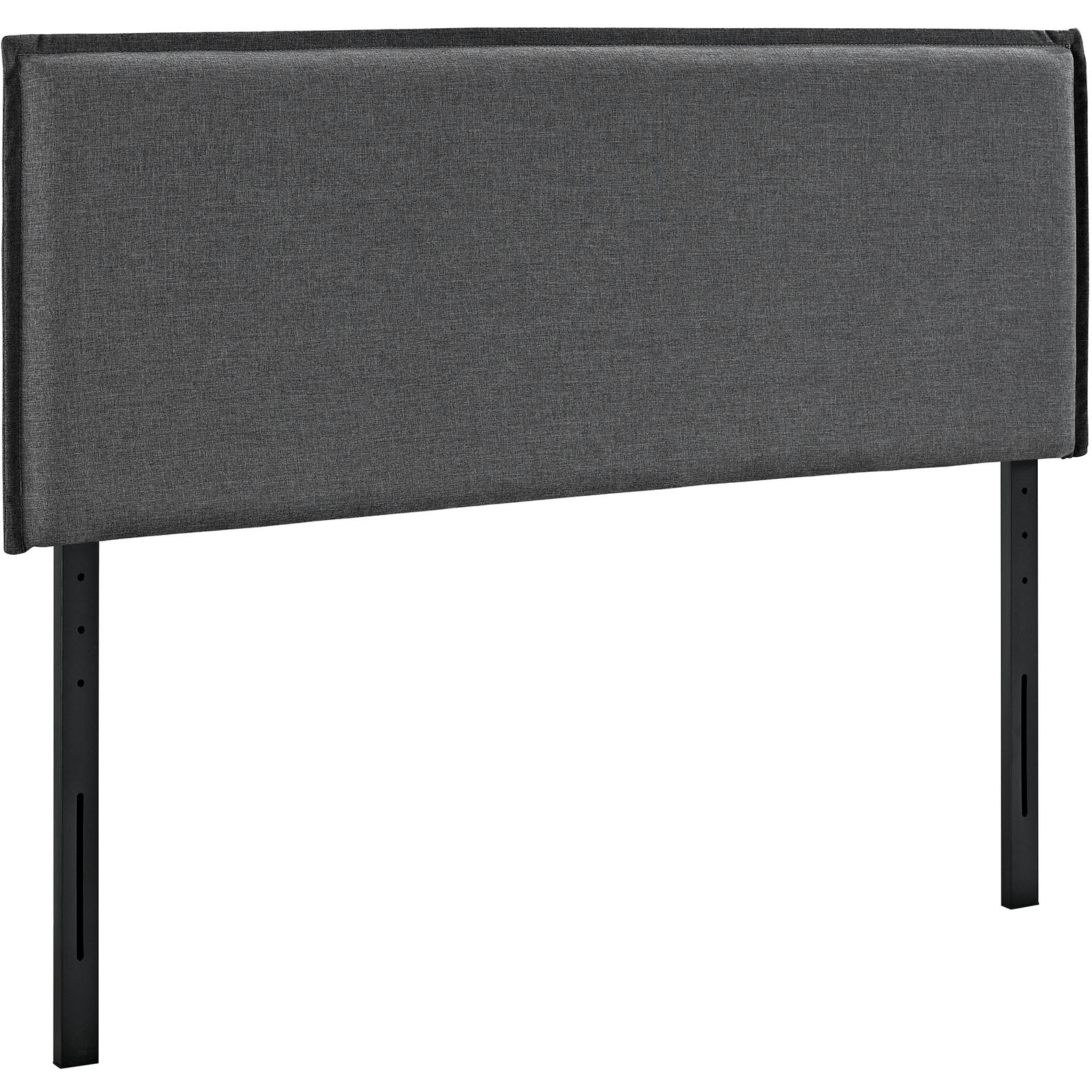 Camille Full Upholstered Fabric Headboard - Gray
