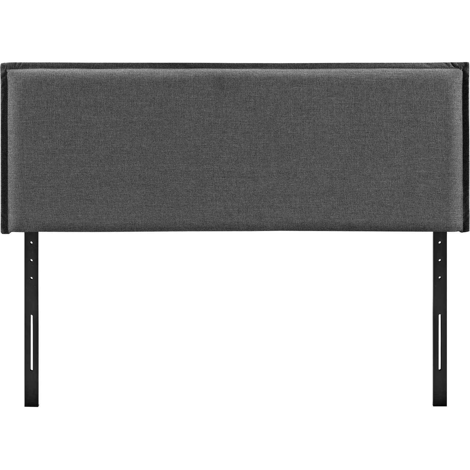 Camille Full Upholstered Fabric Headboard - Gray