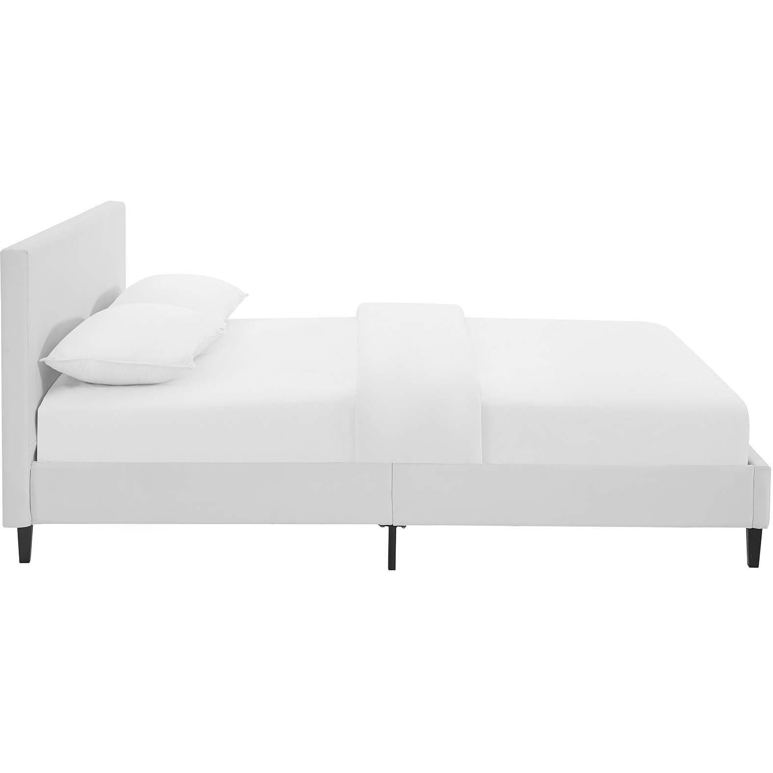 Anya Full Bed - White