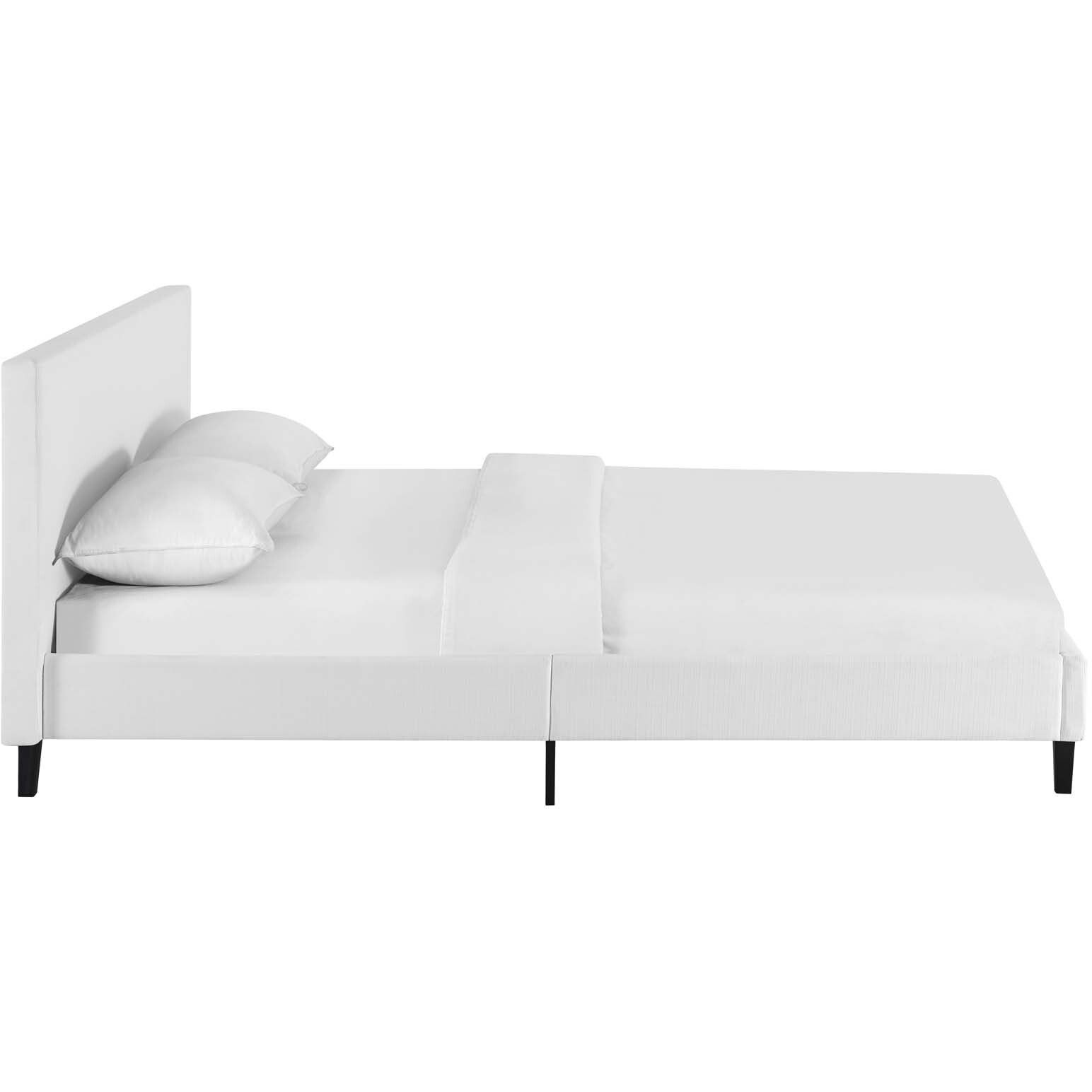 Anya Queen Bed - White