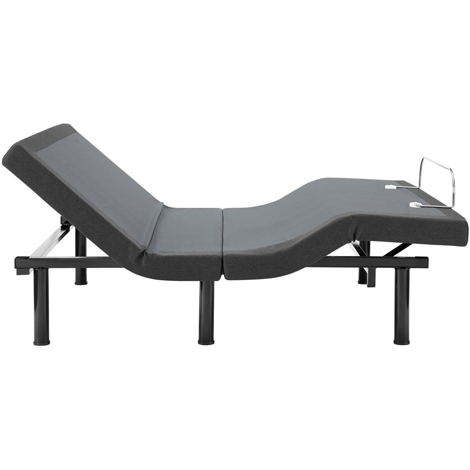 Transform Adjustable Queen Wireless Remote Bed Base - Gray