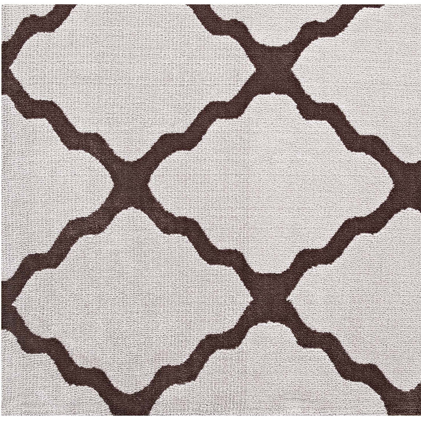 Marja Moroccan Trellis 8x10 Area Rug - Brown and Gray