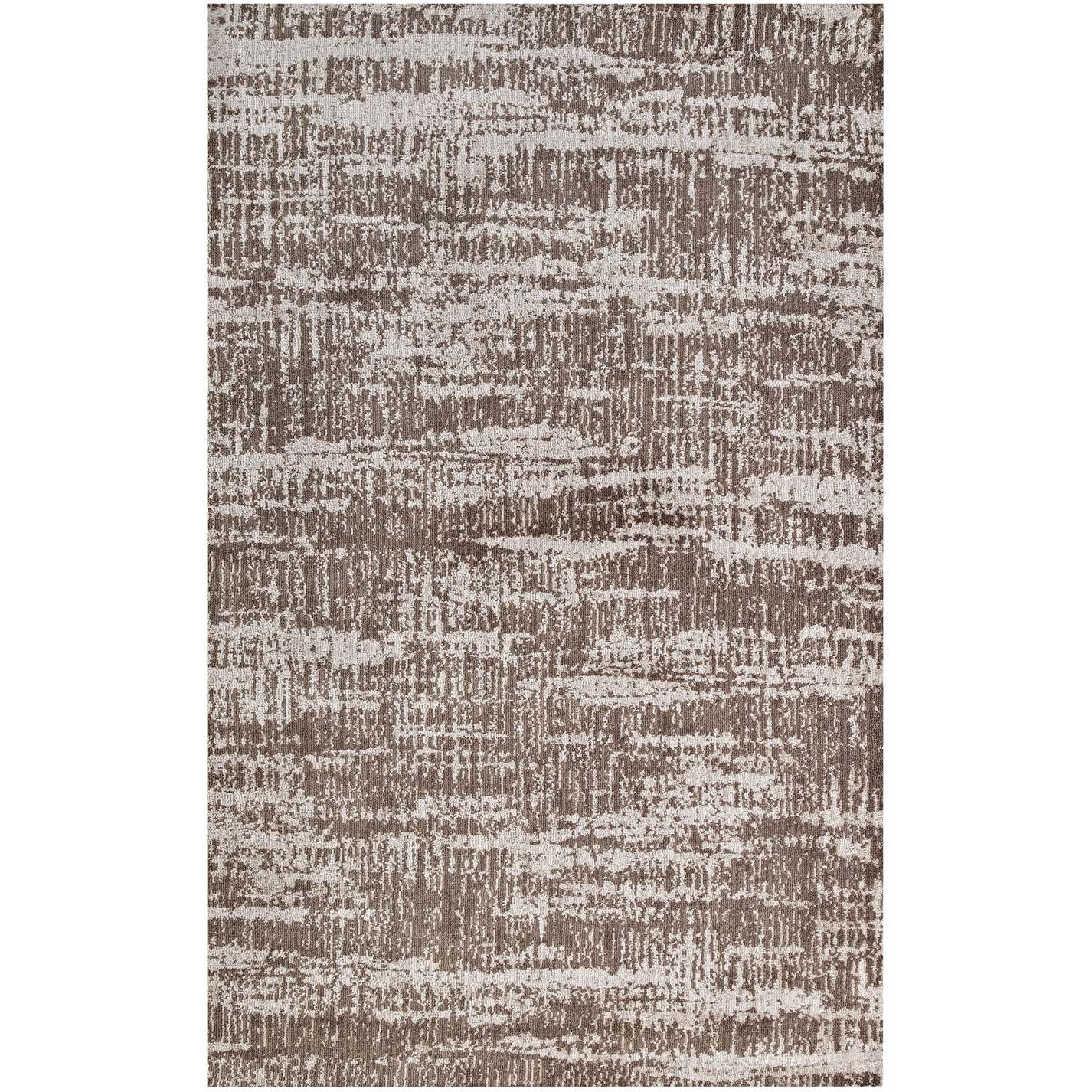 Darja Distressed Rustic Modern 5x8 Area Rug - Light and Dark Tan