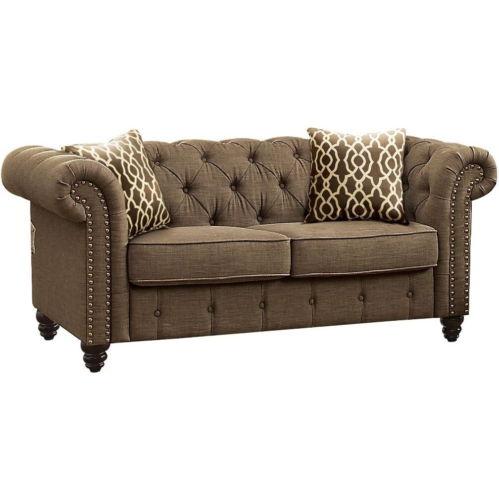 Loveseat w/2 Pillows