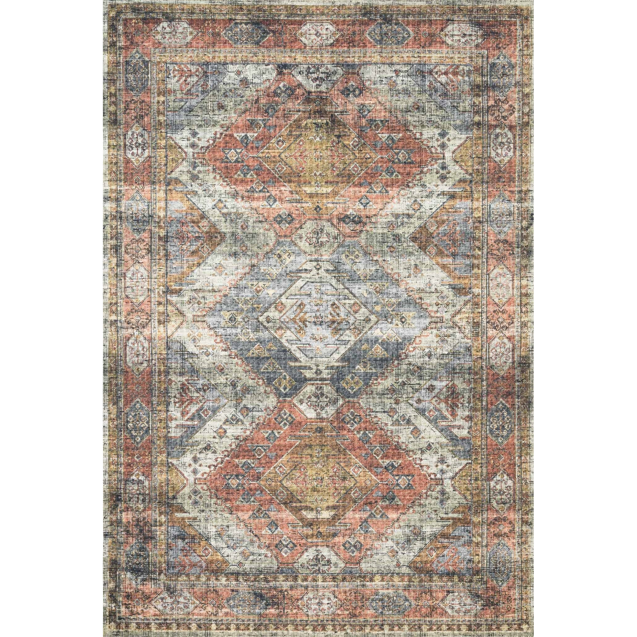 Skye 3'-6" X 5'-6" Rug, Apricot / Mist