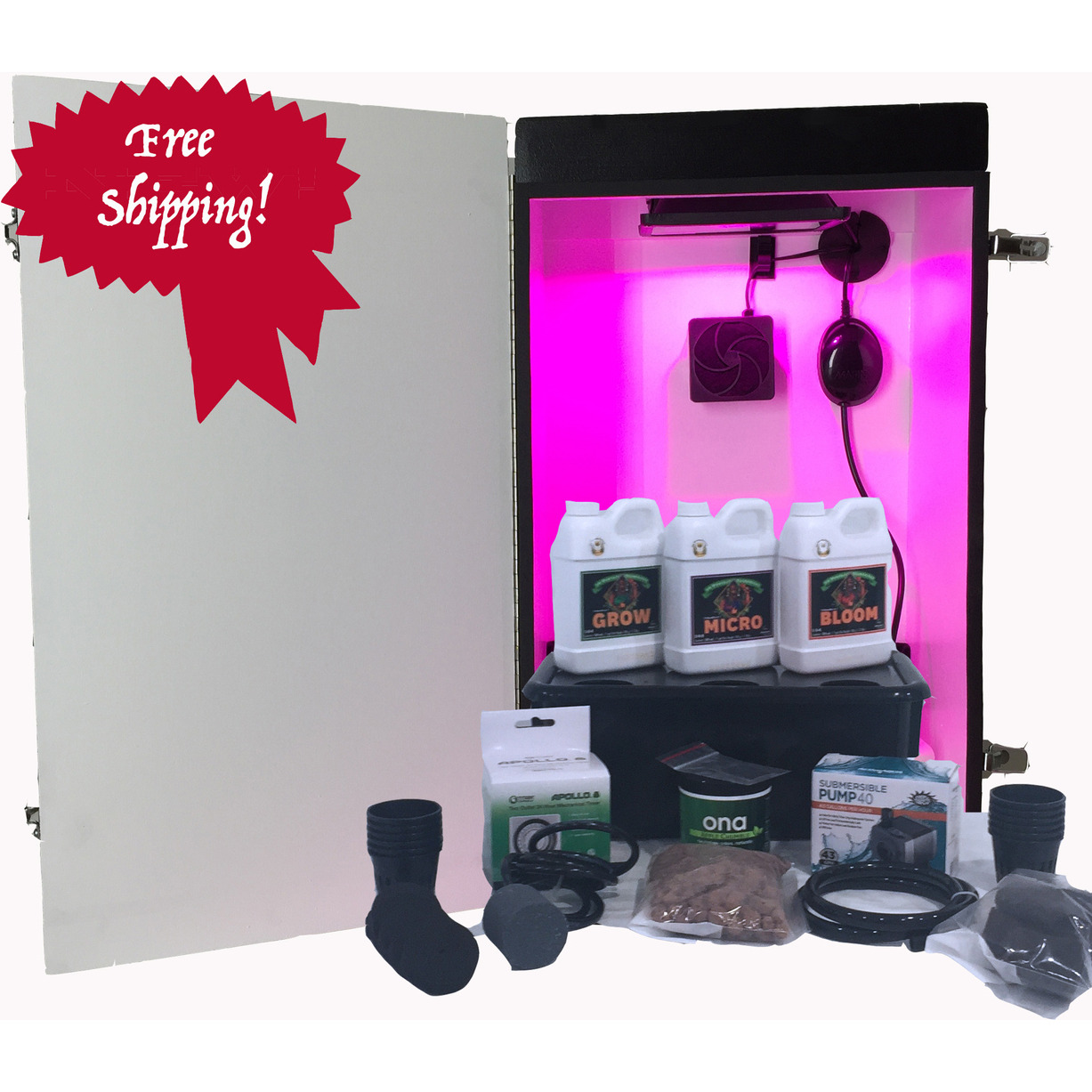 Cash Crop 6.0 - LED Hydroponics Grow Box