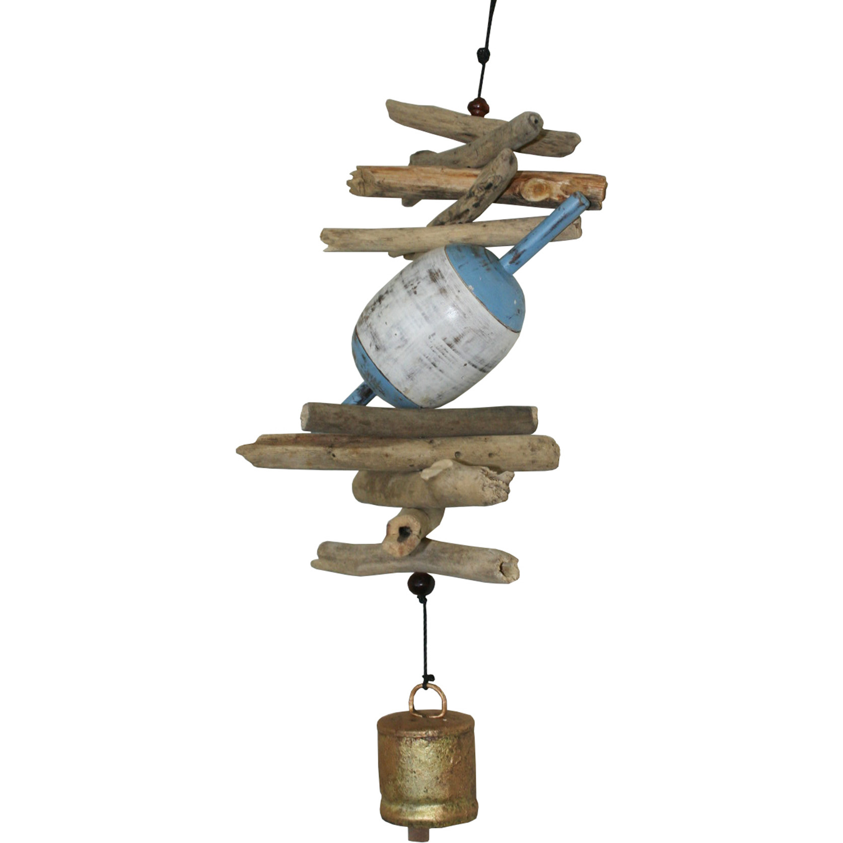 Wooden 6" Fish Float Cohasset Bell