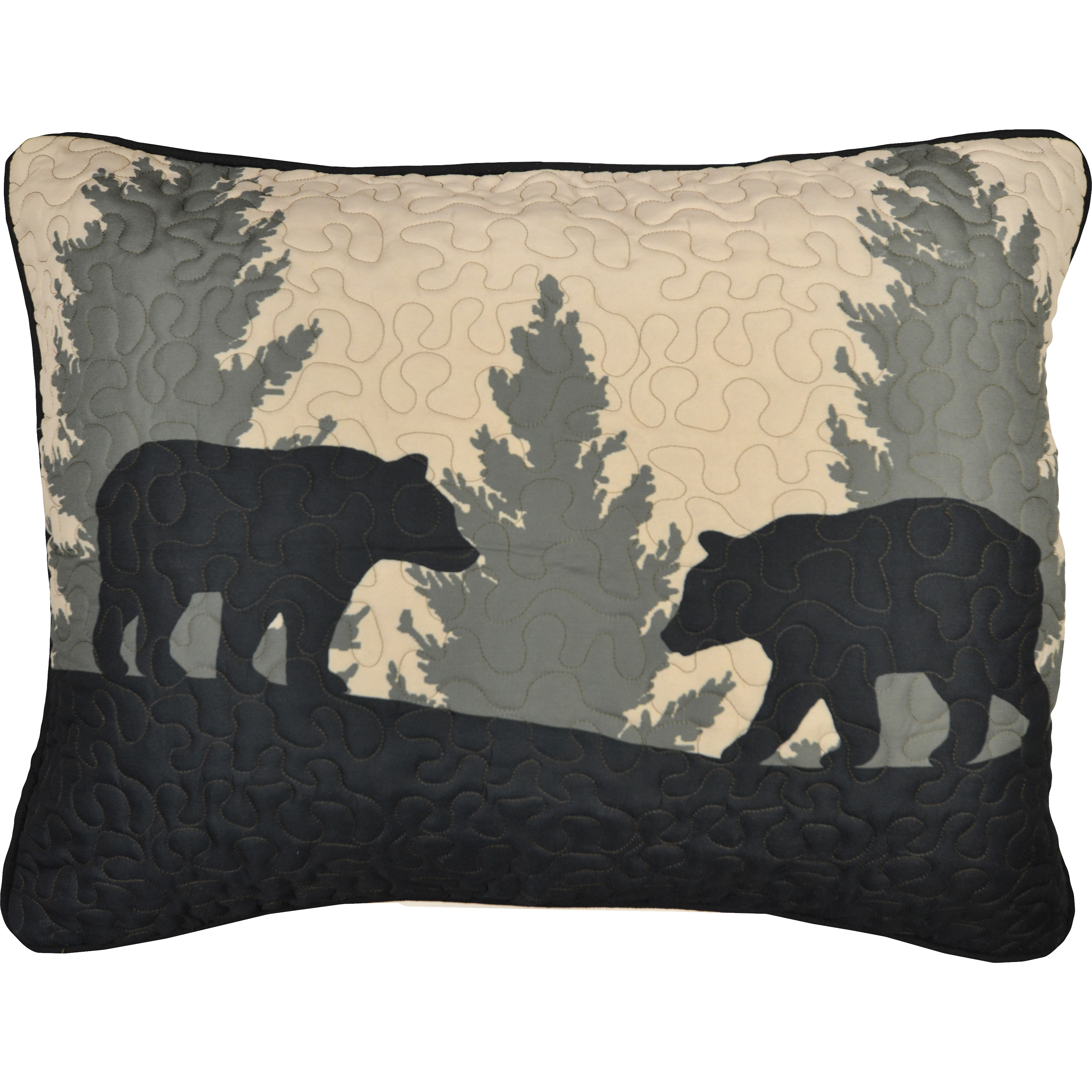 Sham, Bear Walk Plaid UCC