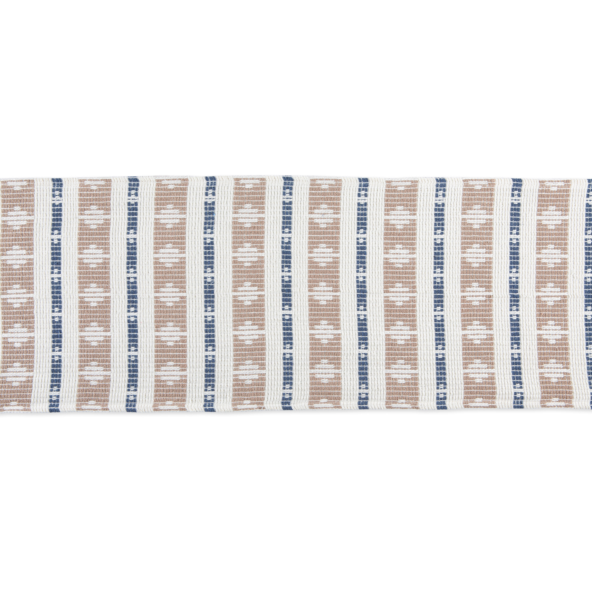 DII French Blue/Stone Colby Southwest Table Runner