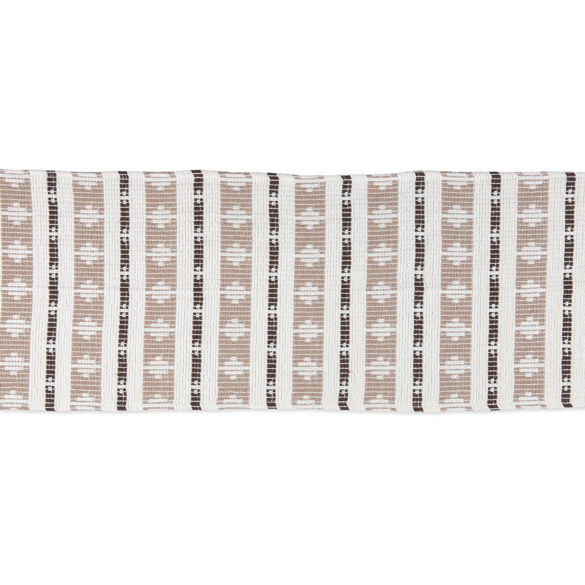 DII Colby Southwest Dark Brown/Stone Table Runner