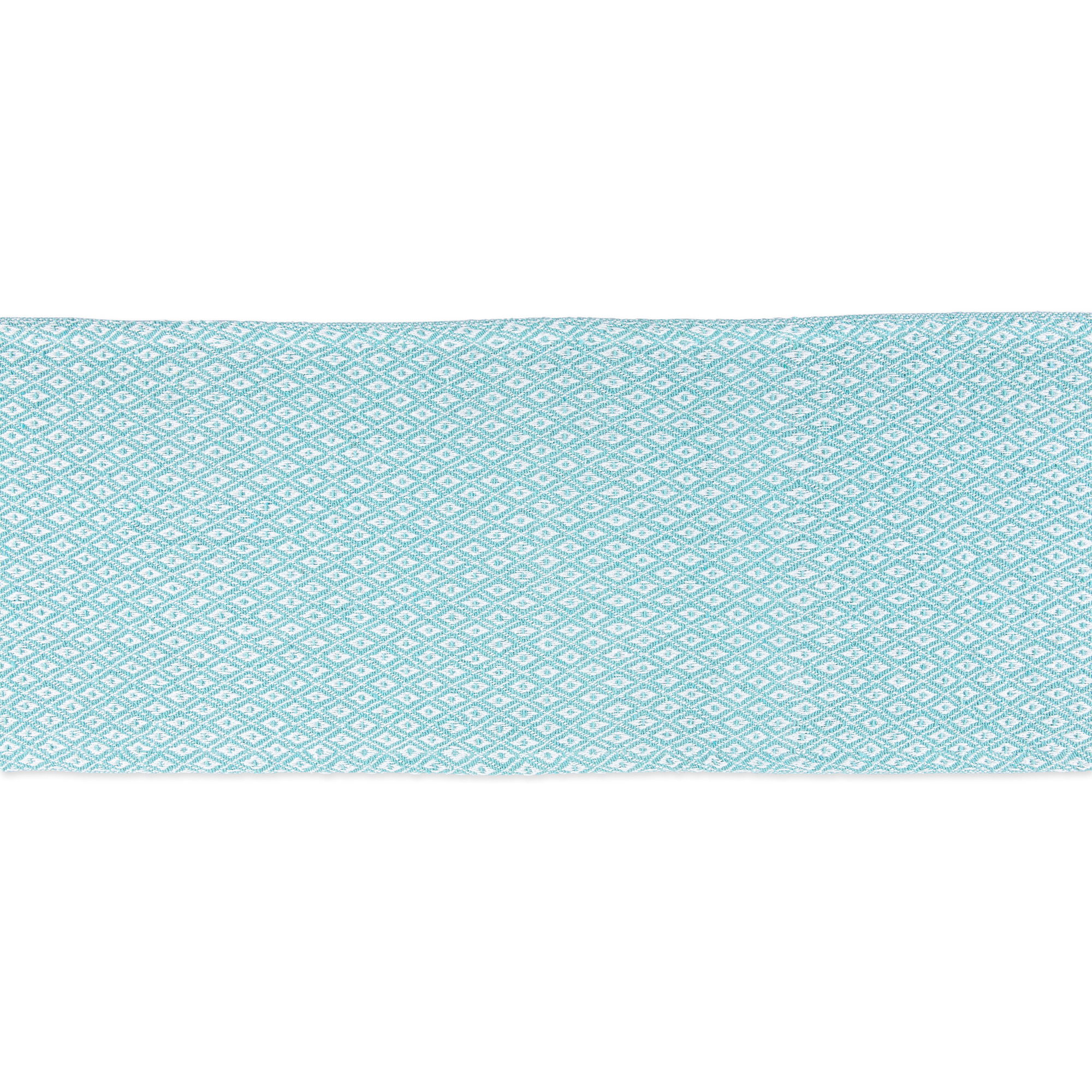 DII Aqua Mini Diamond Table Runner