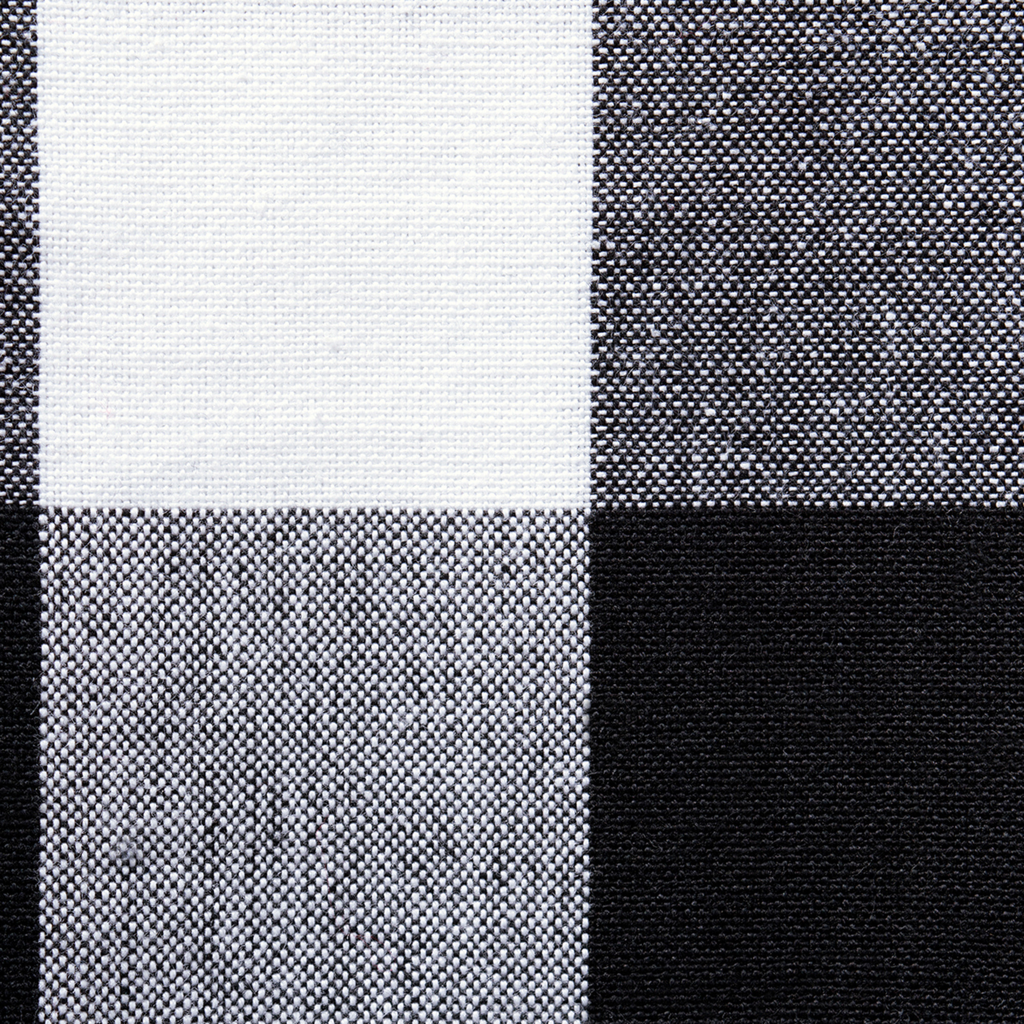 DII Black Buffalo Check Tablecloth