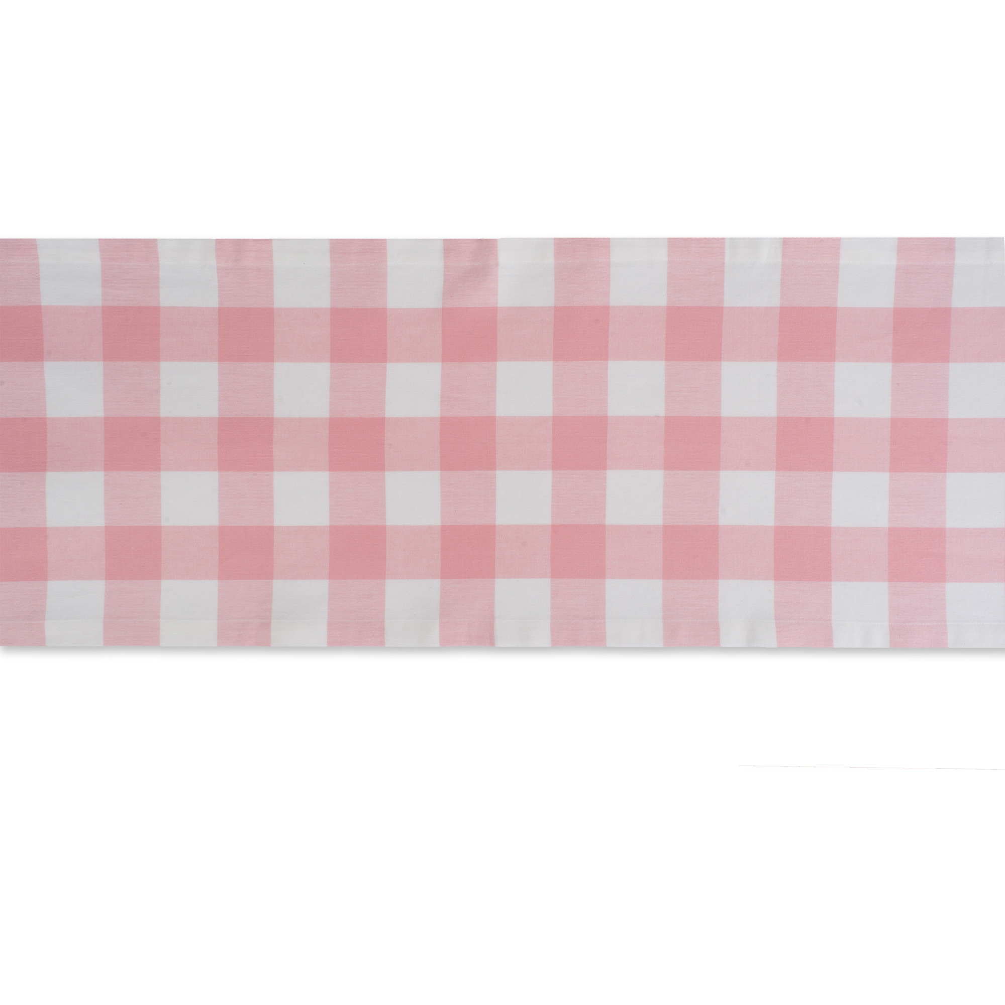 DII Pink Buffalo Check Table Runner