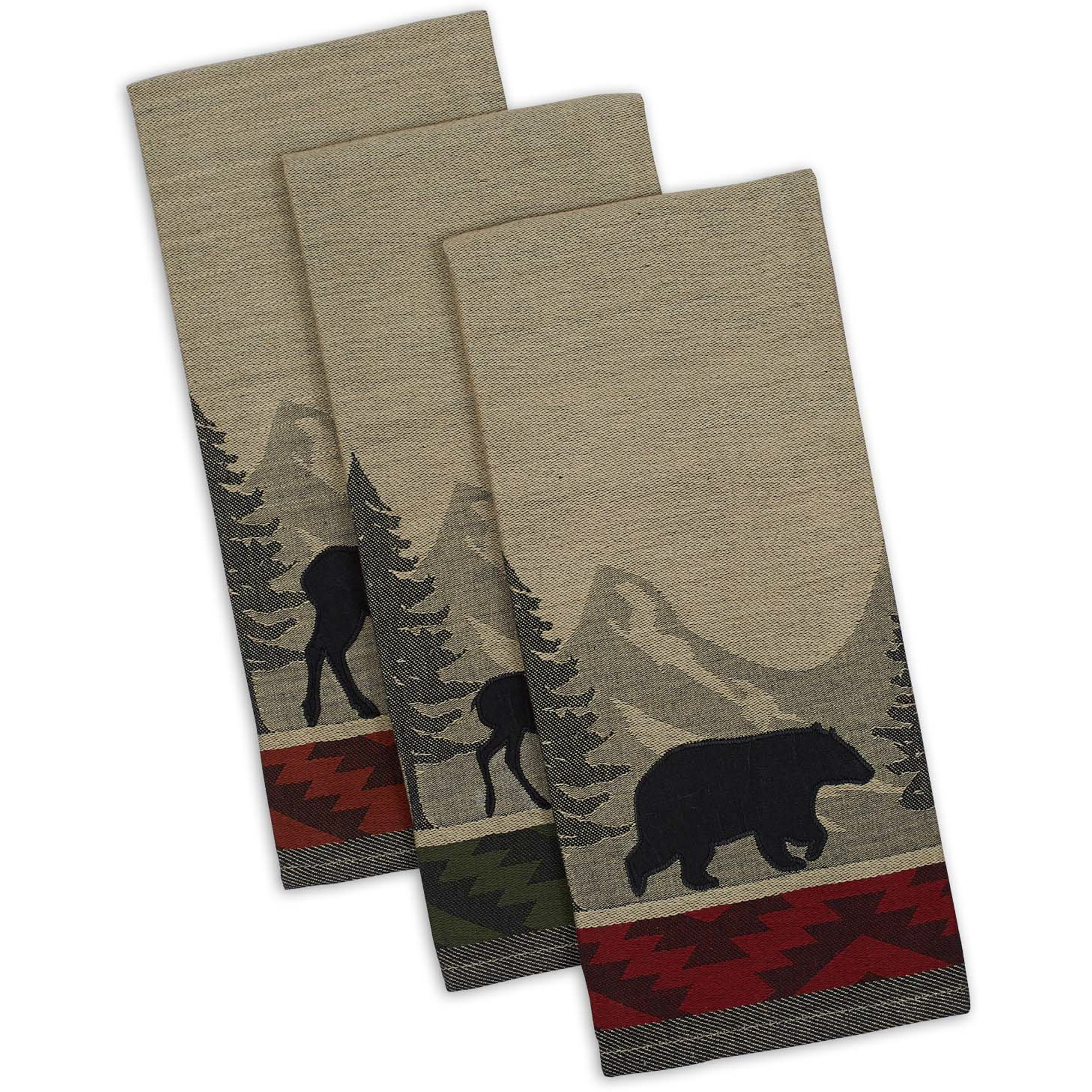 DII Walk In The Woods Jacquard Dishtowel (Set of 3)