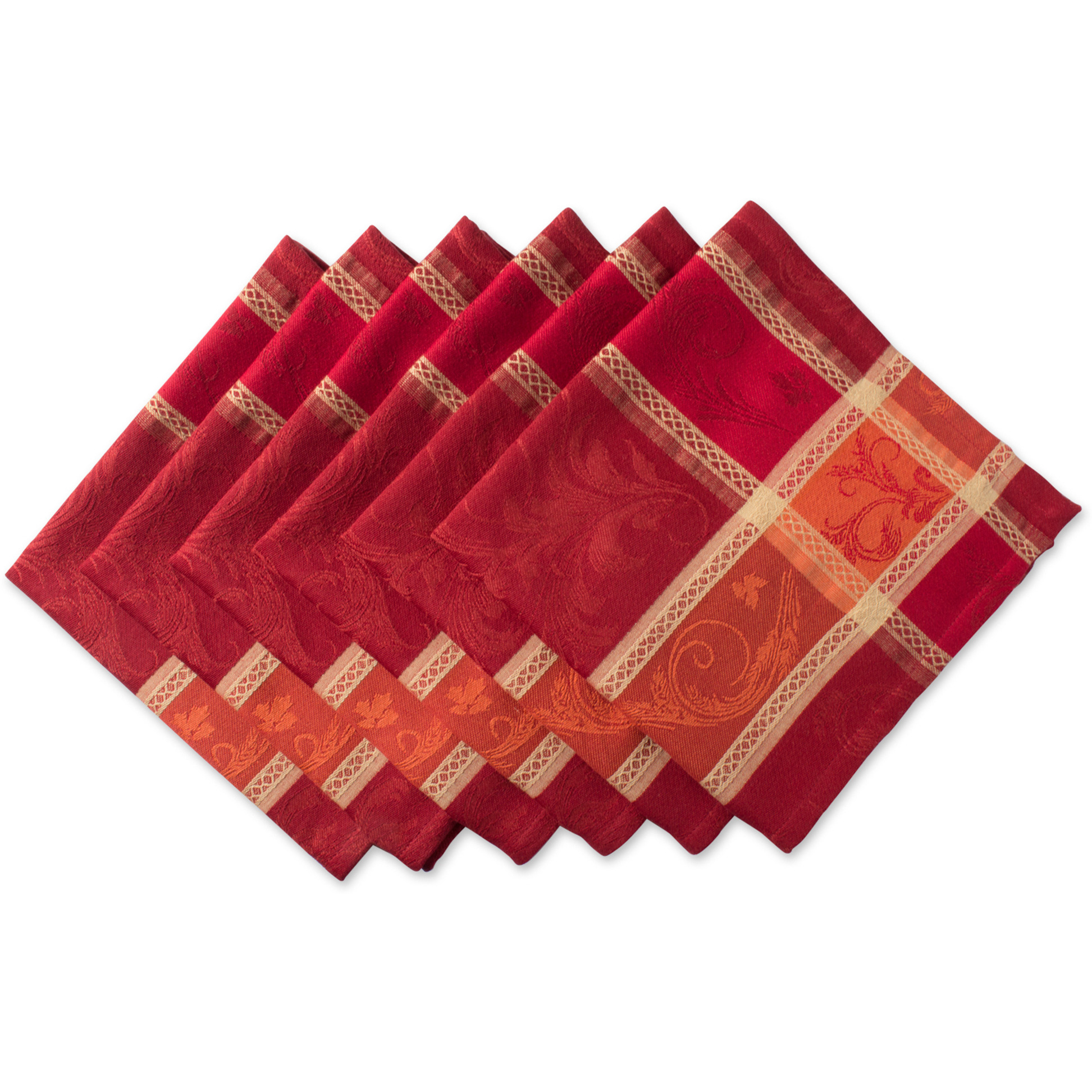 DII Harvest Wheat Jacquard Napkin (Set of 6)