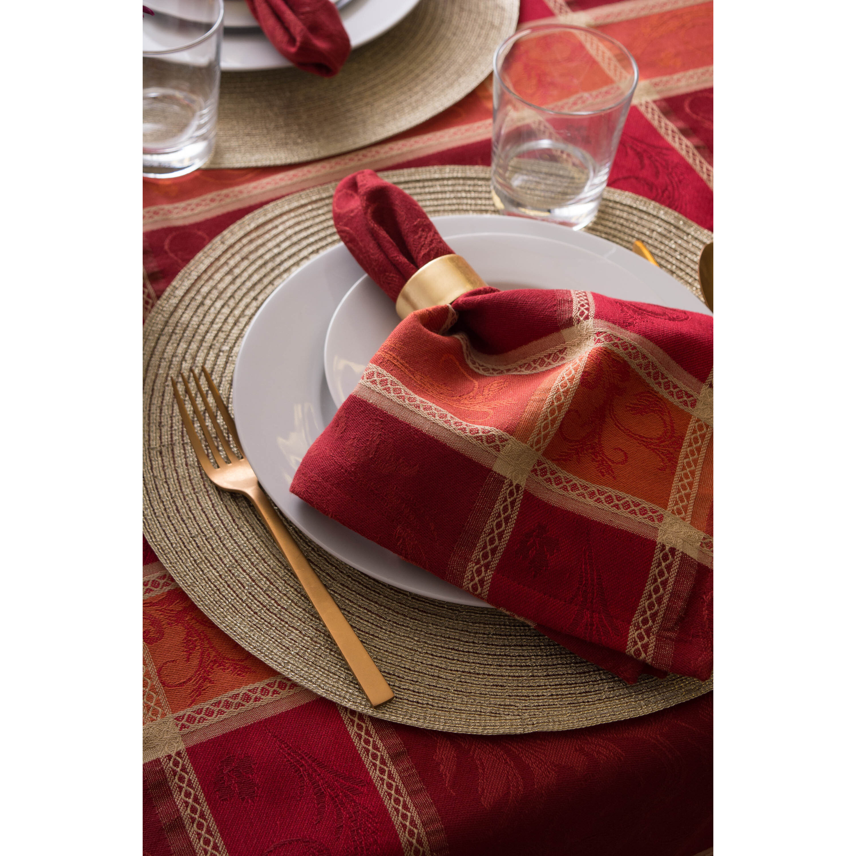 DII Harvest Wheat Jacquard Napkin (Set of 6)