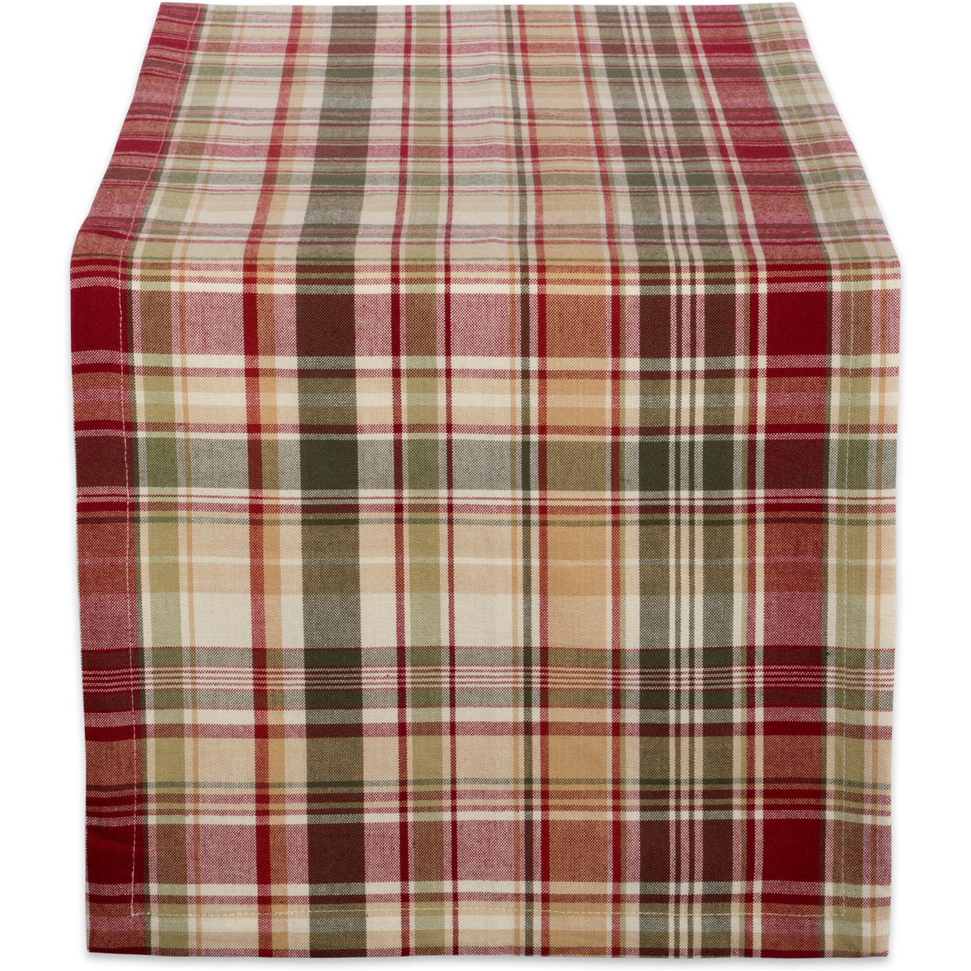 DII Give Thanks Plaid Table Runner