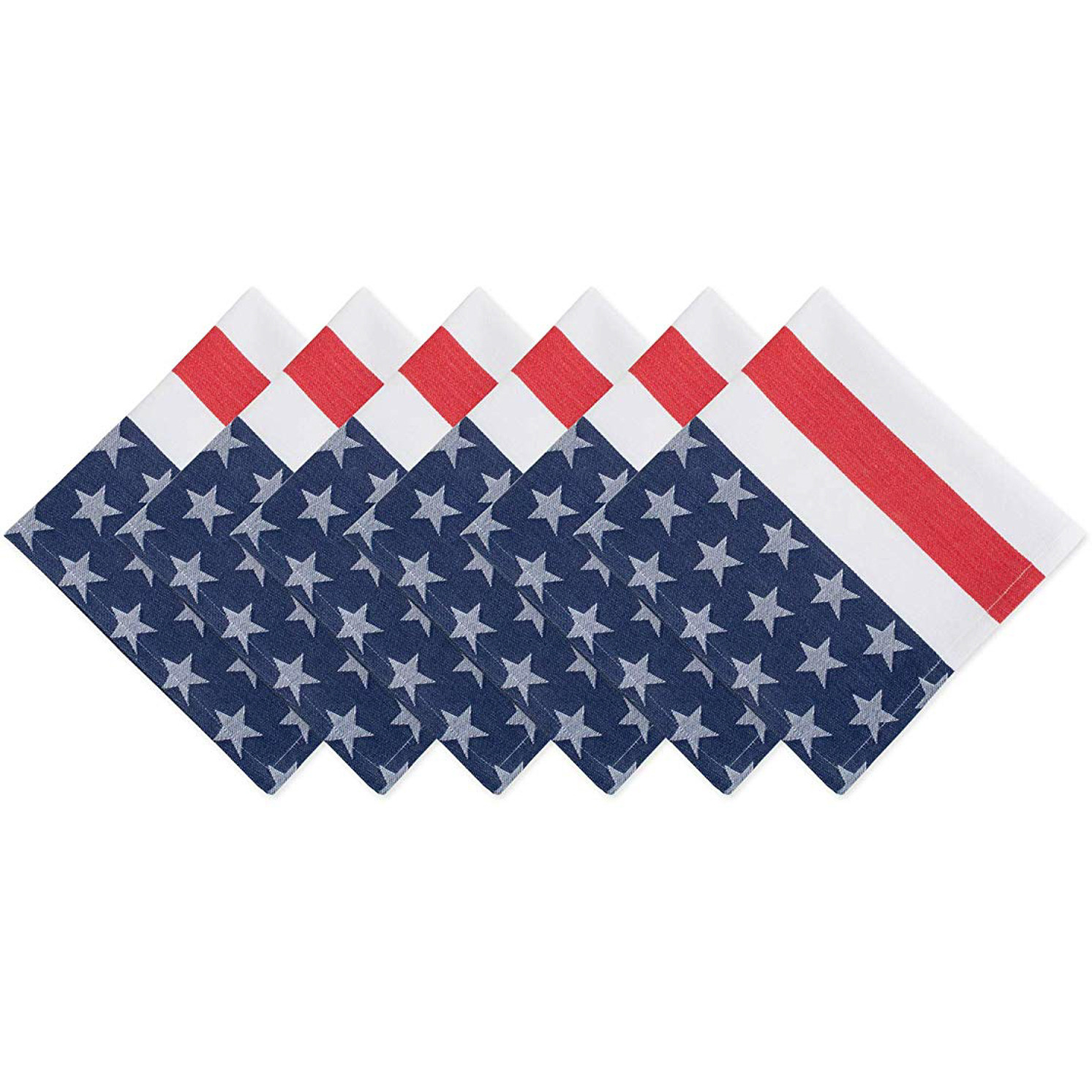 DII Stars & Stripe Napkin (Set of 6)