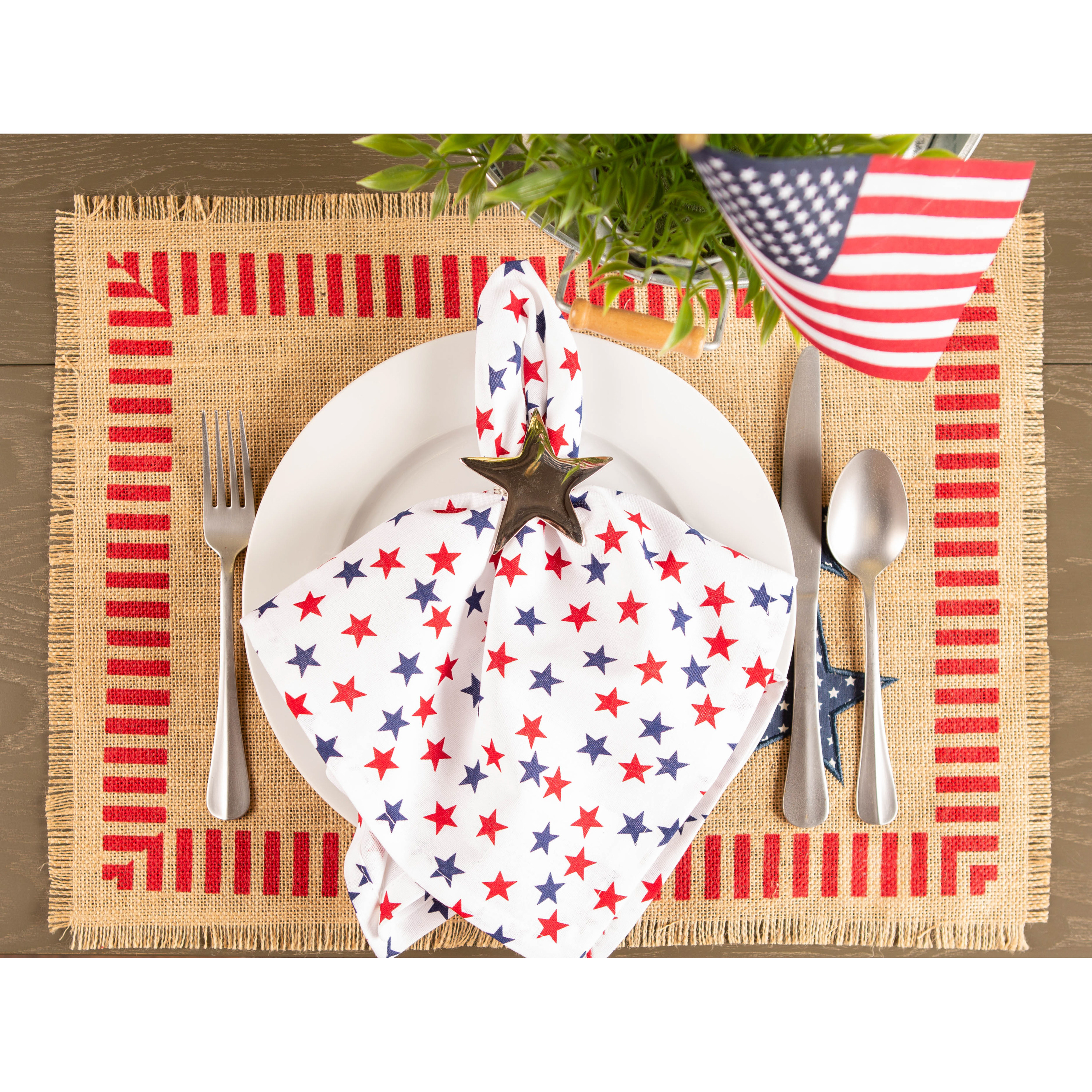 DII Americana Stars Napkin (Set of 6)