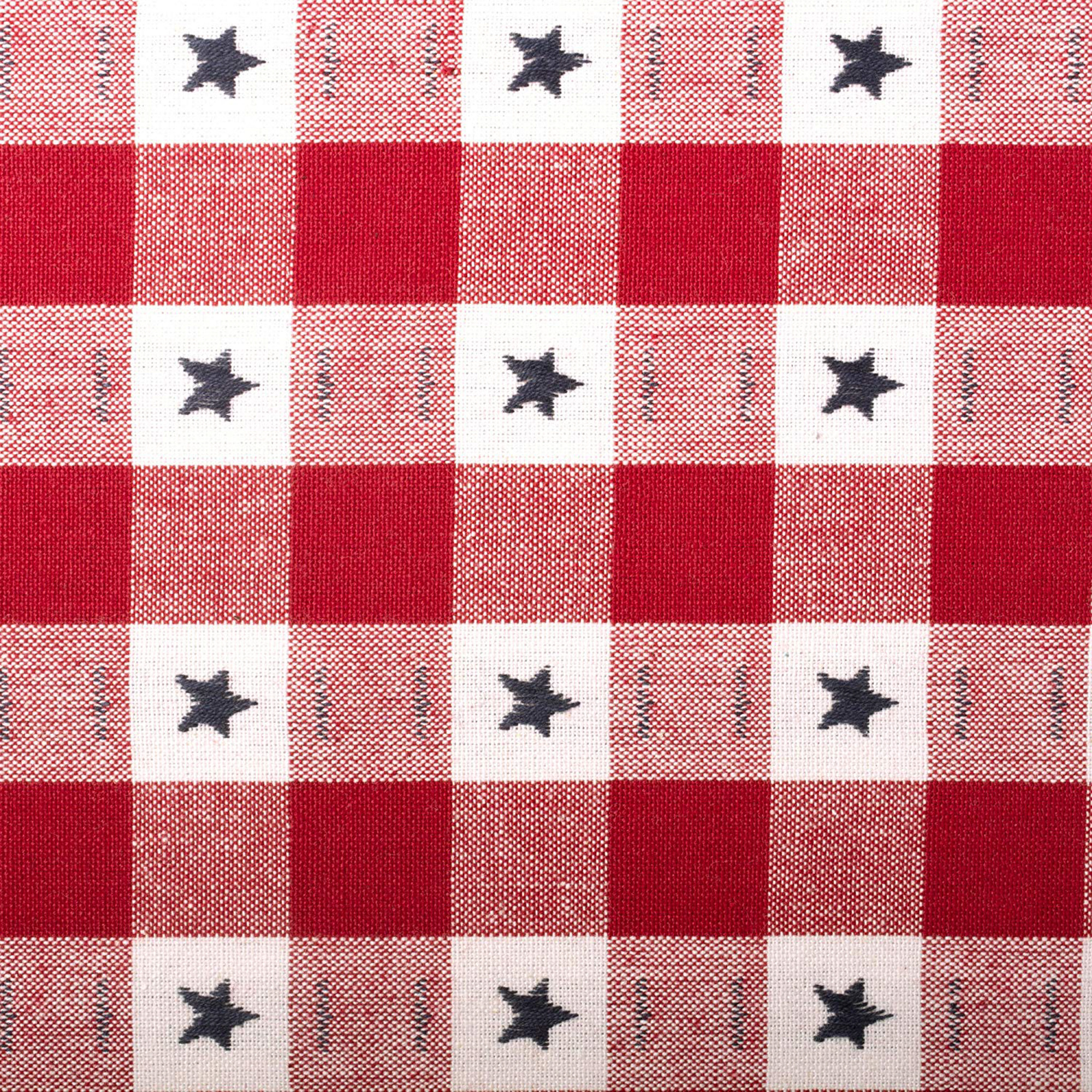 DII Star Check Table Runner