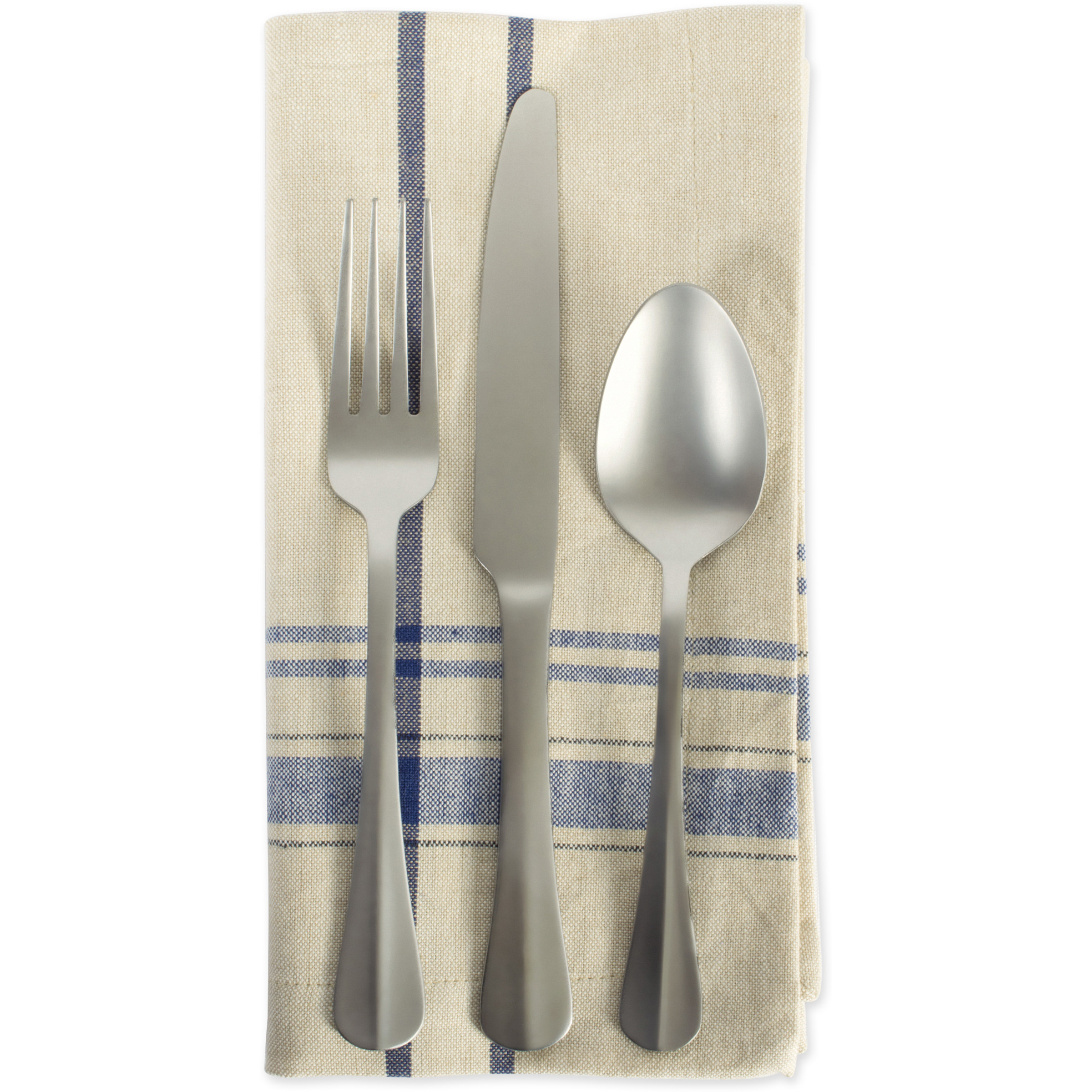 DII Nautical Blue French Stripe Napkin (Set of 6)
