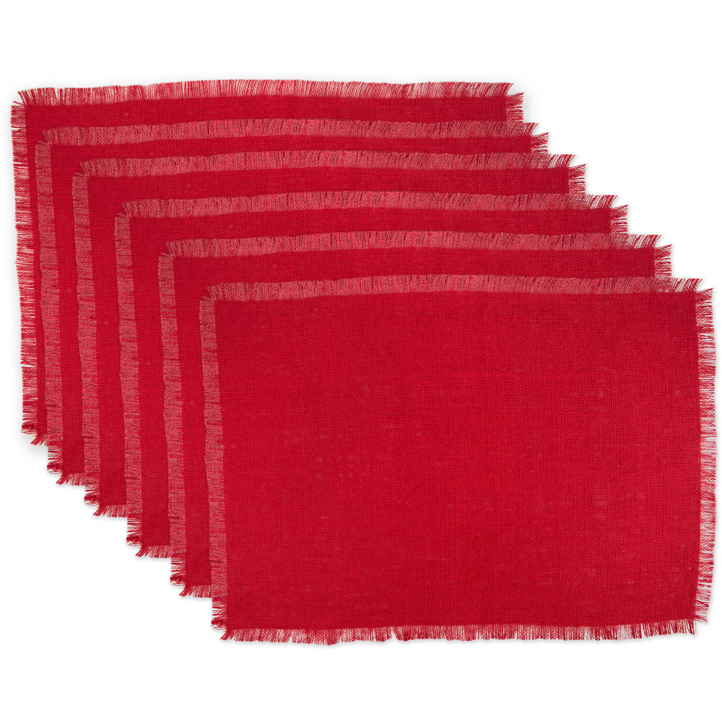 DII Tango Red Jute Placemat (Set of 6)