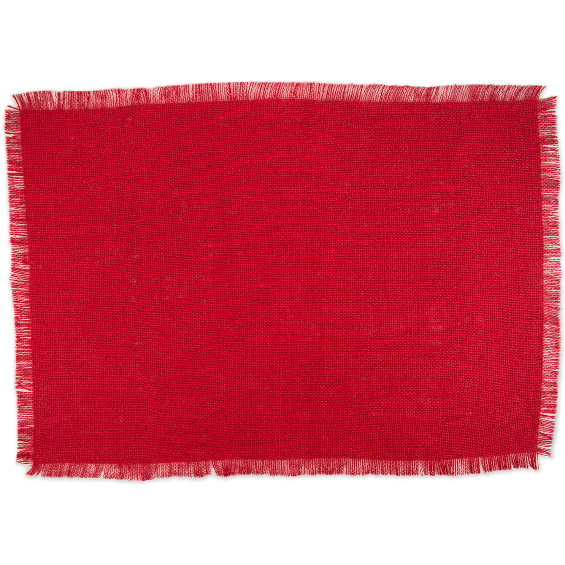 DII Tango Red Jute Placemat (Set of 6)