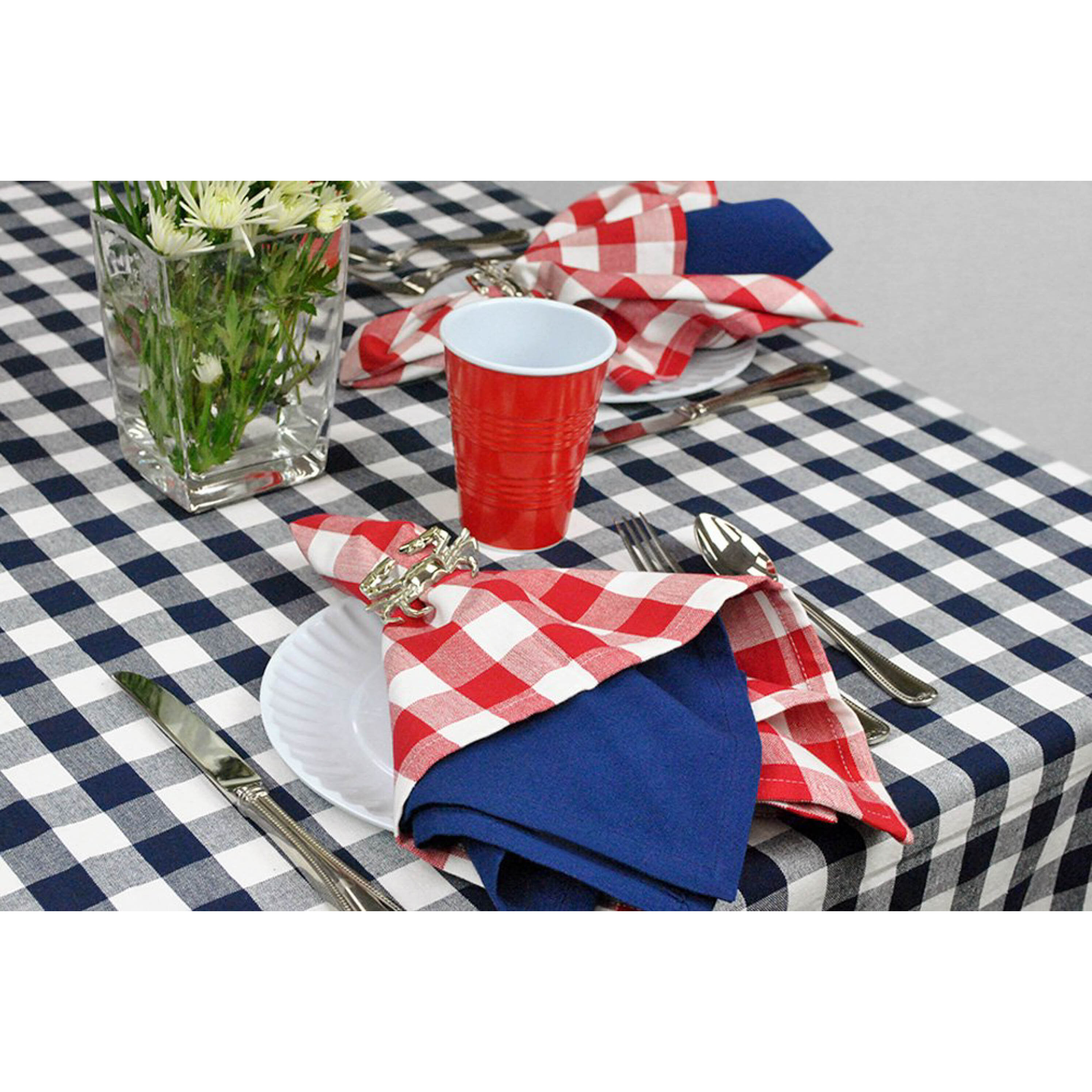 DII White Melamine Picnic Plate (Set of 12)