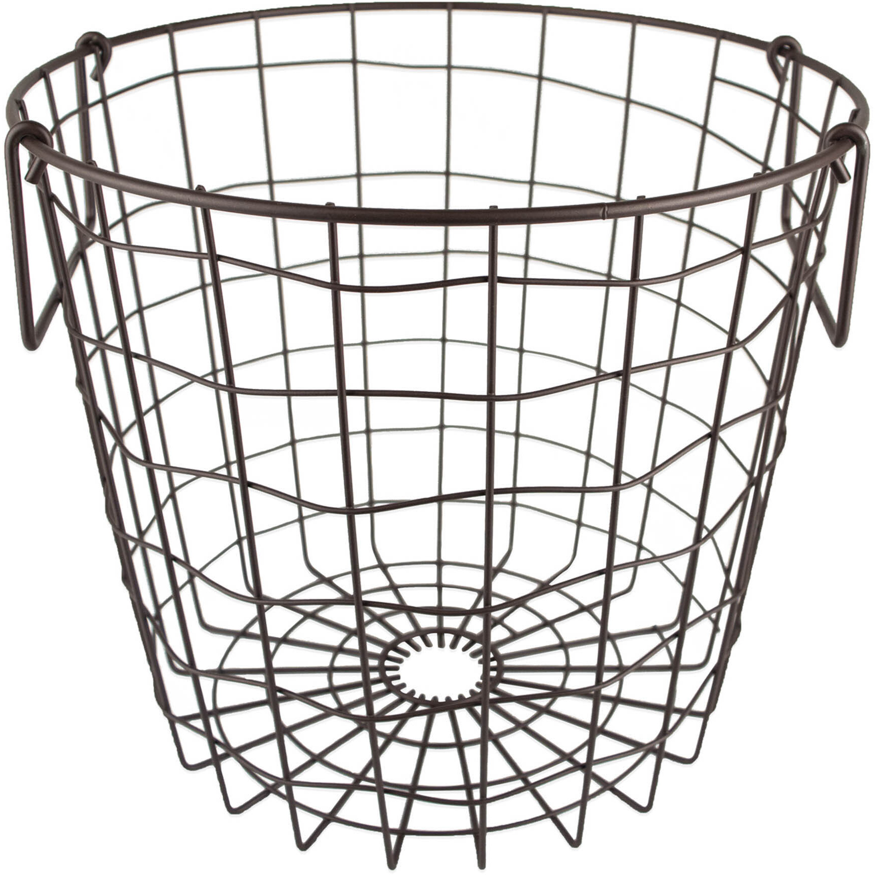 DII Metal Basket Bronze Round Small
