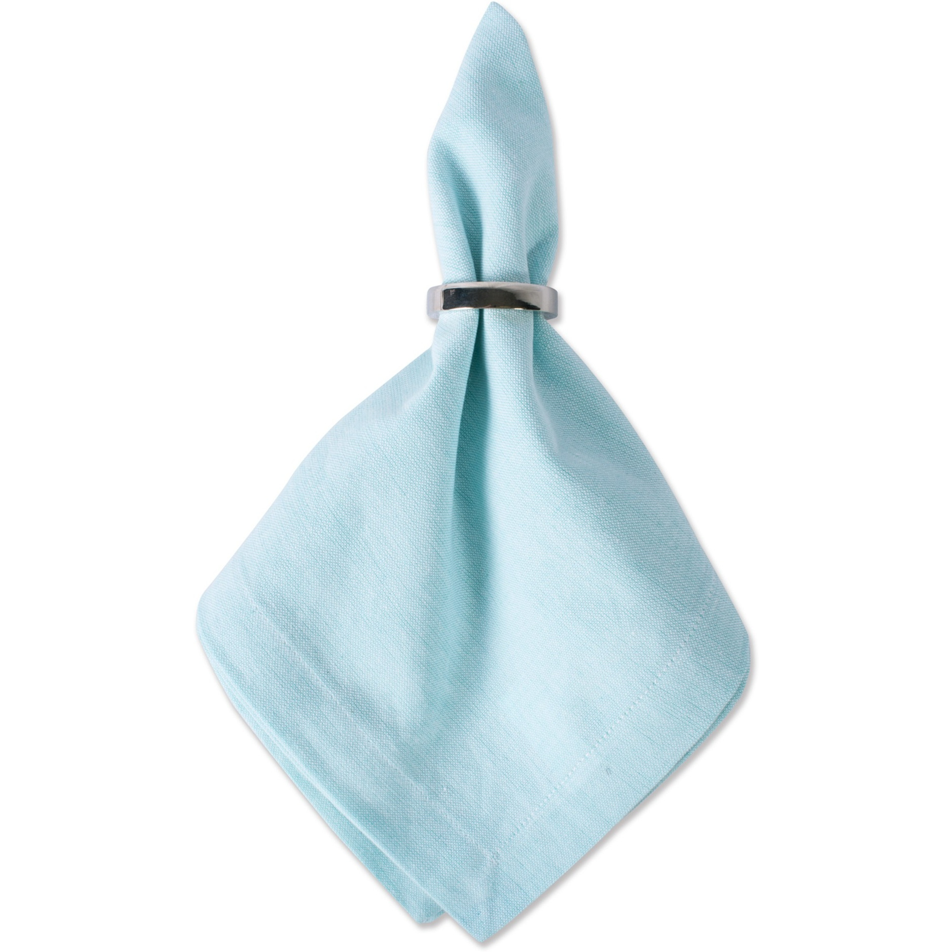 DII Aqua Solid Chambray Napkin (Set of 6)